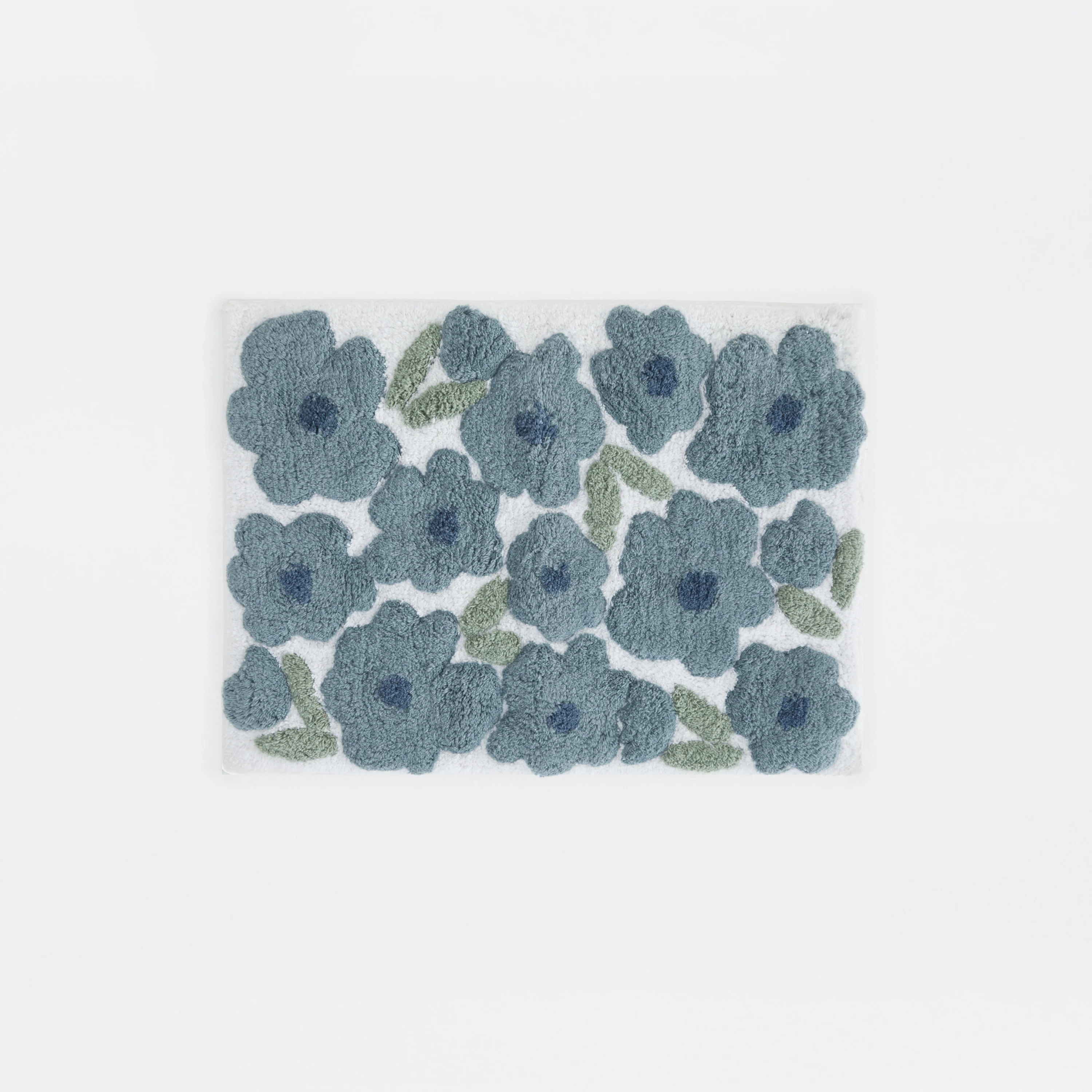 100% Cotton Blossoms Patterned Bath Mat - Image 8