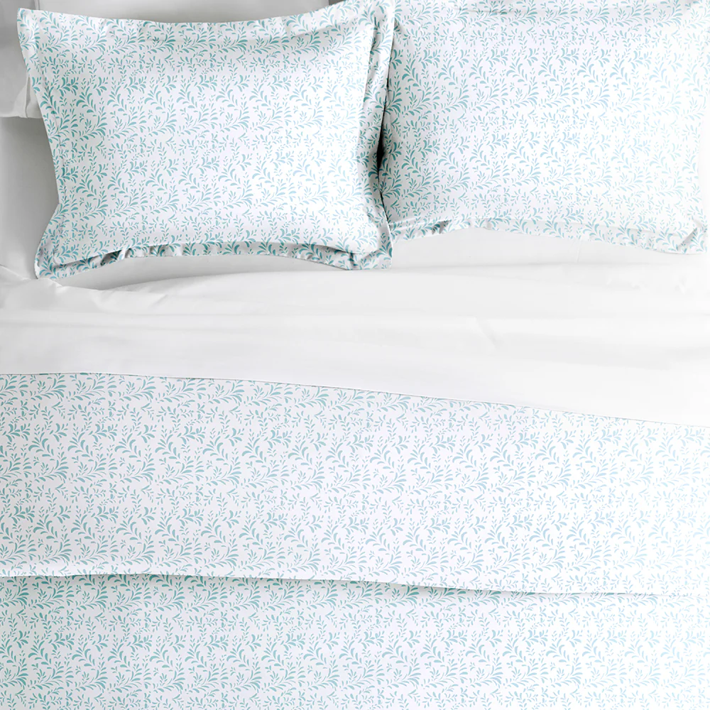 Burst of Vines Pattern 3-Piece Duvet Cover Set - Image 8
