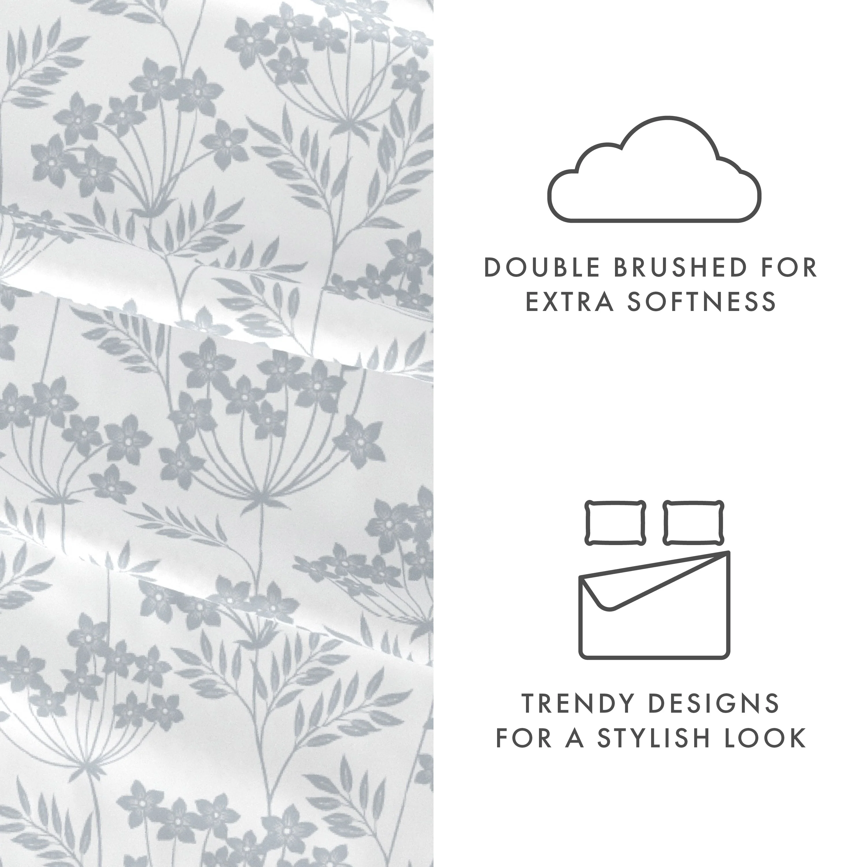Chantilly Lace Style Pattern 4-Piece Sheet Set - Sale - Image 6
