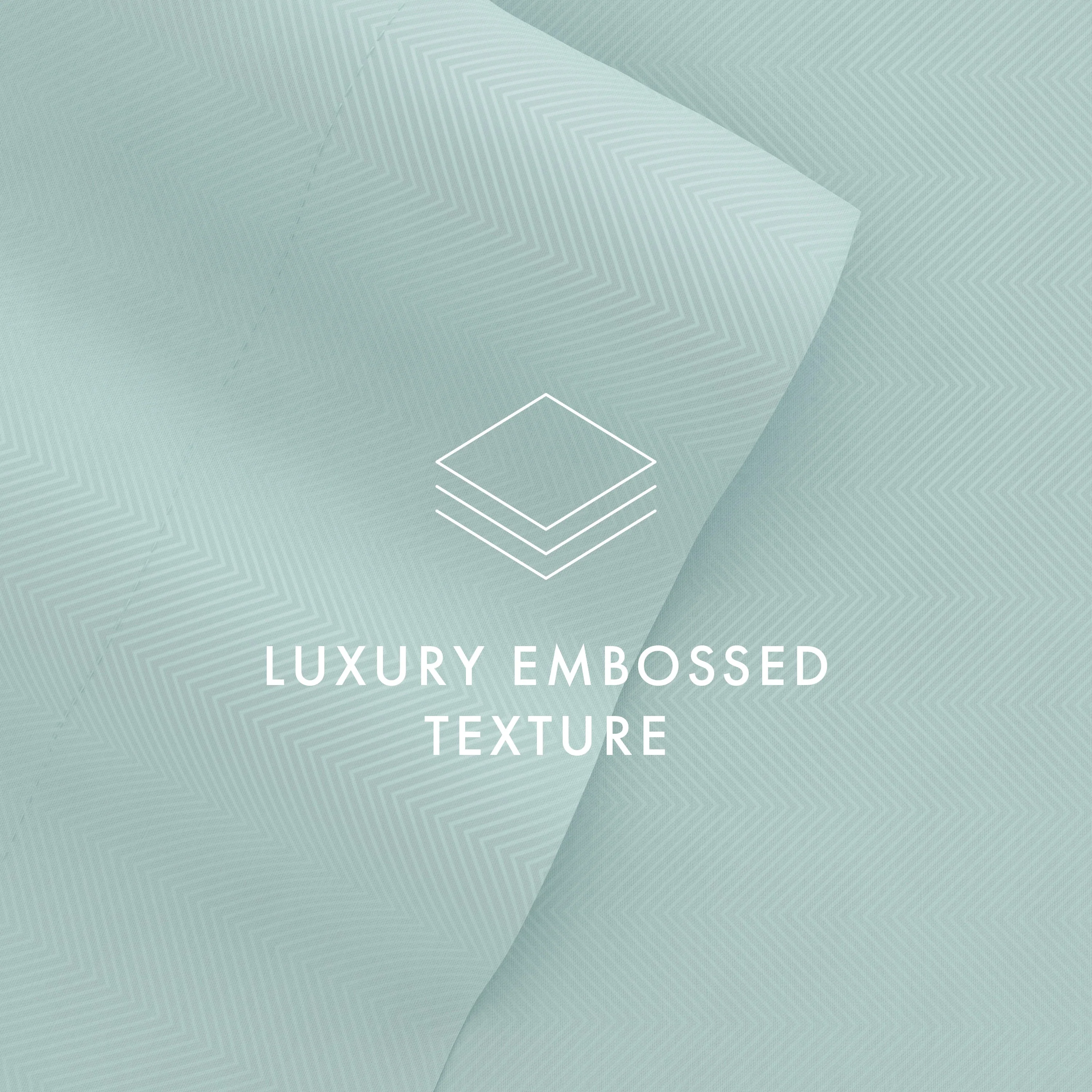 Chevron Embossed 4-Piece Sheet Set - Sale - Image 44