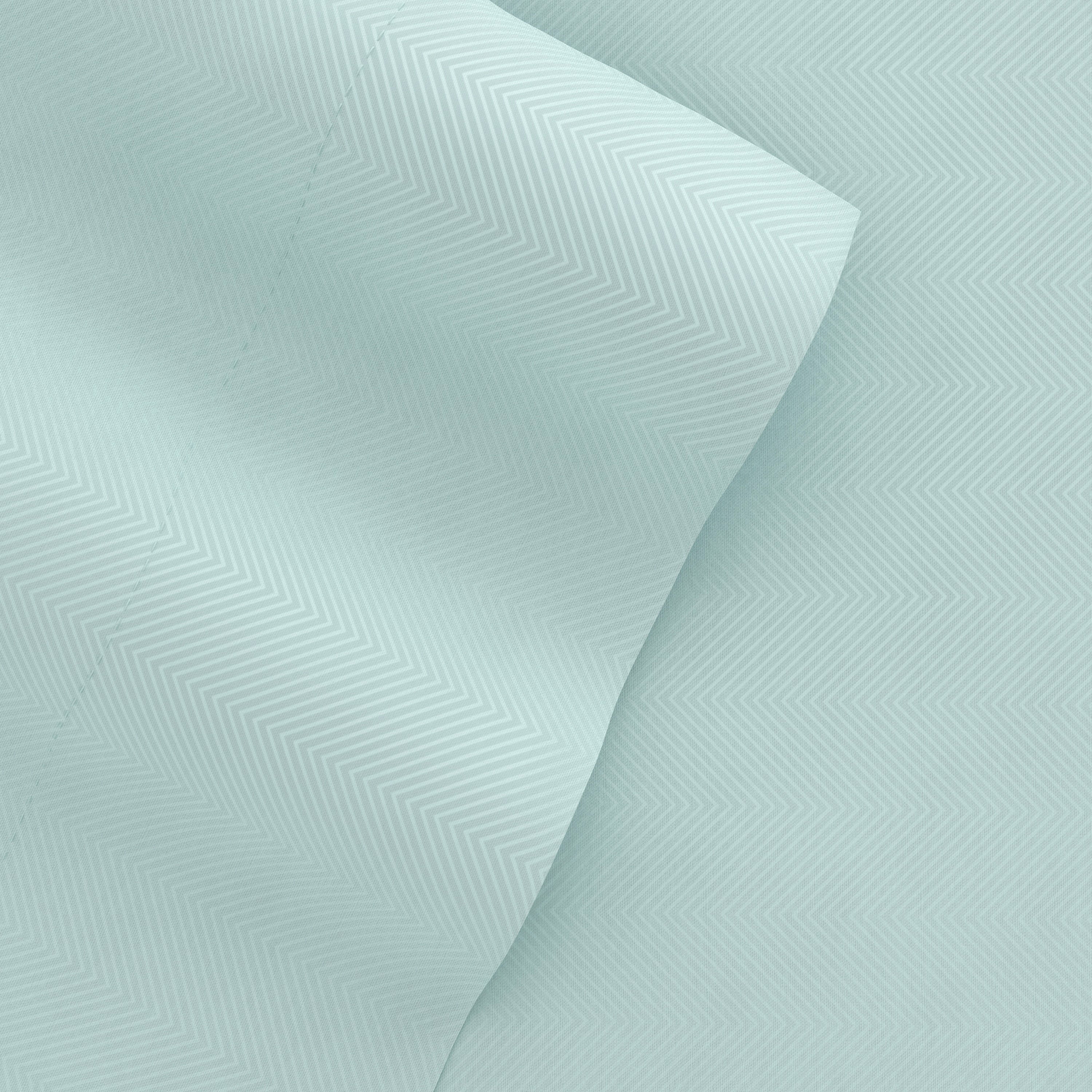 Chevron Embossed 4-Piece Sheet Set - Sale - Image 8
