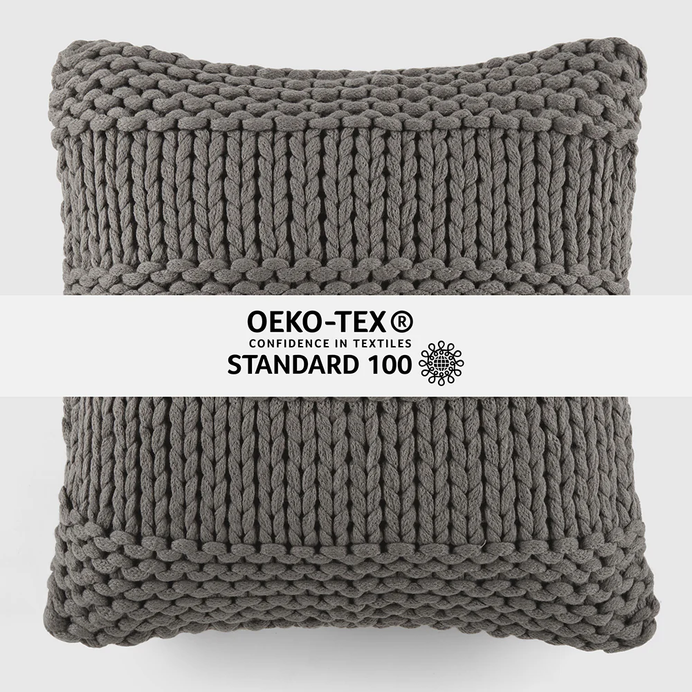 Chunky Knit Stitch Throw Pillow - Image 28