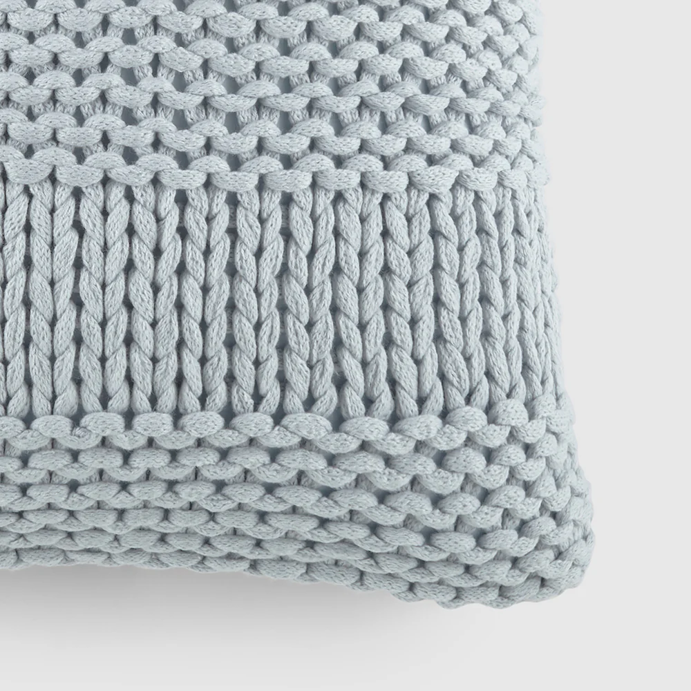 Chunky Knit Stitch Throw Pillow - Image 7