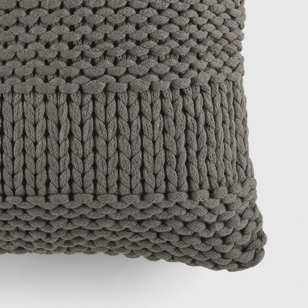 Chunky Knit Stitch Throw Pillow - Image 8