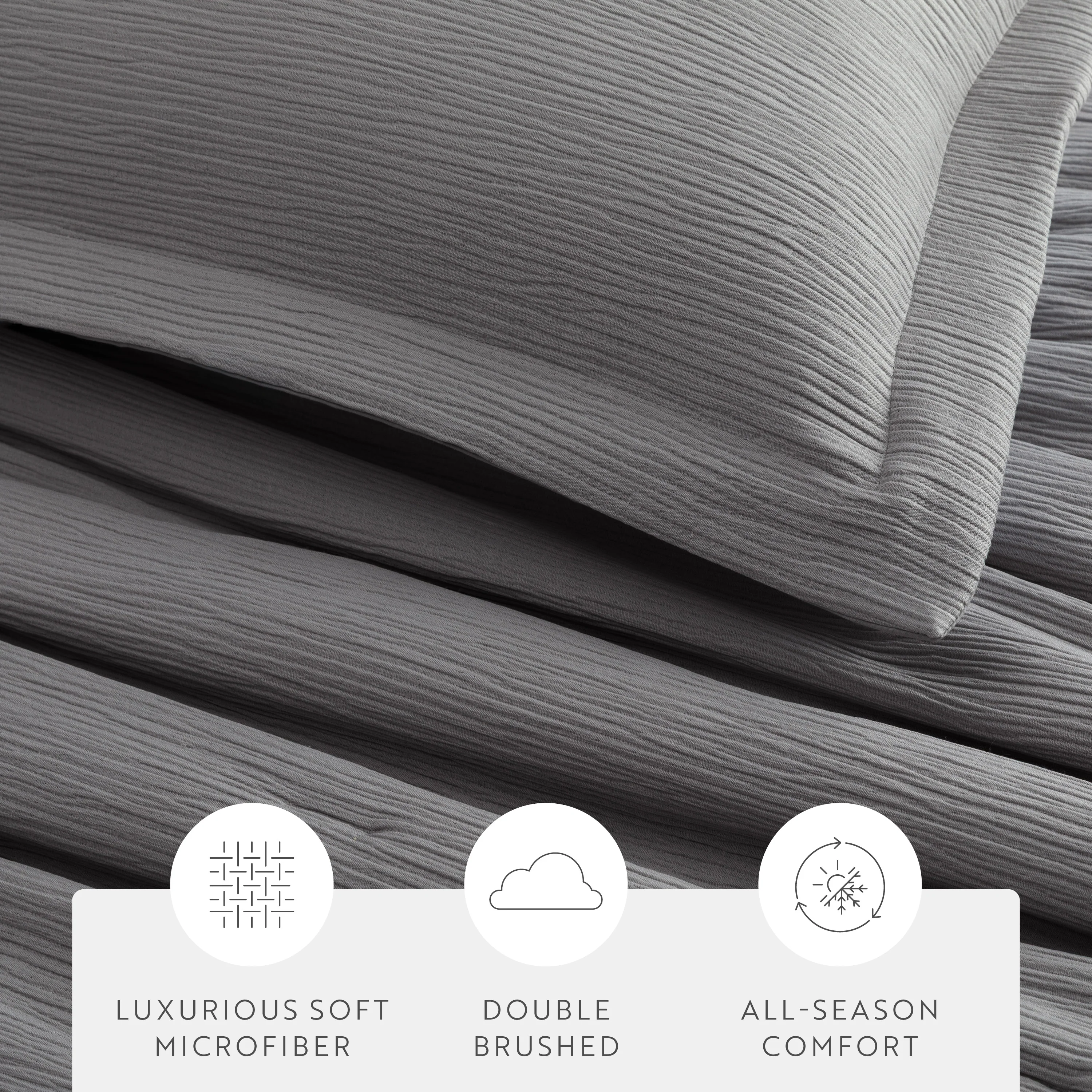 Cloud Weave Textured Down-Alternative Comforter Set - Image 49