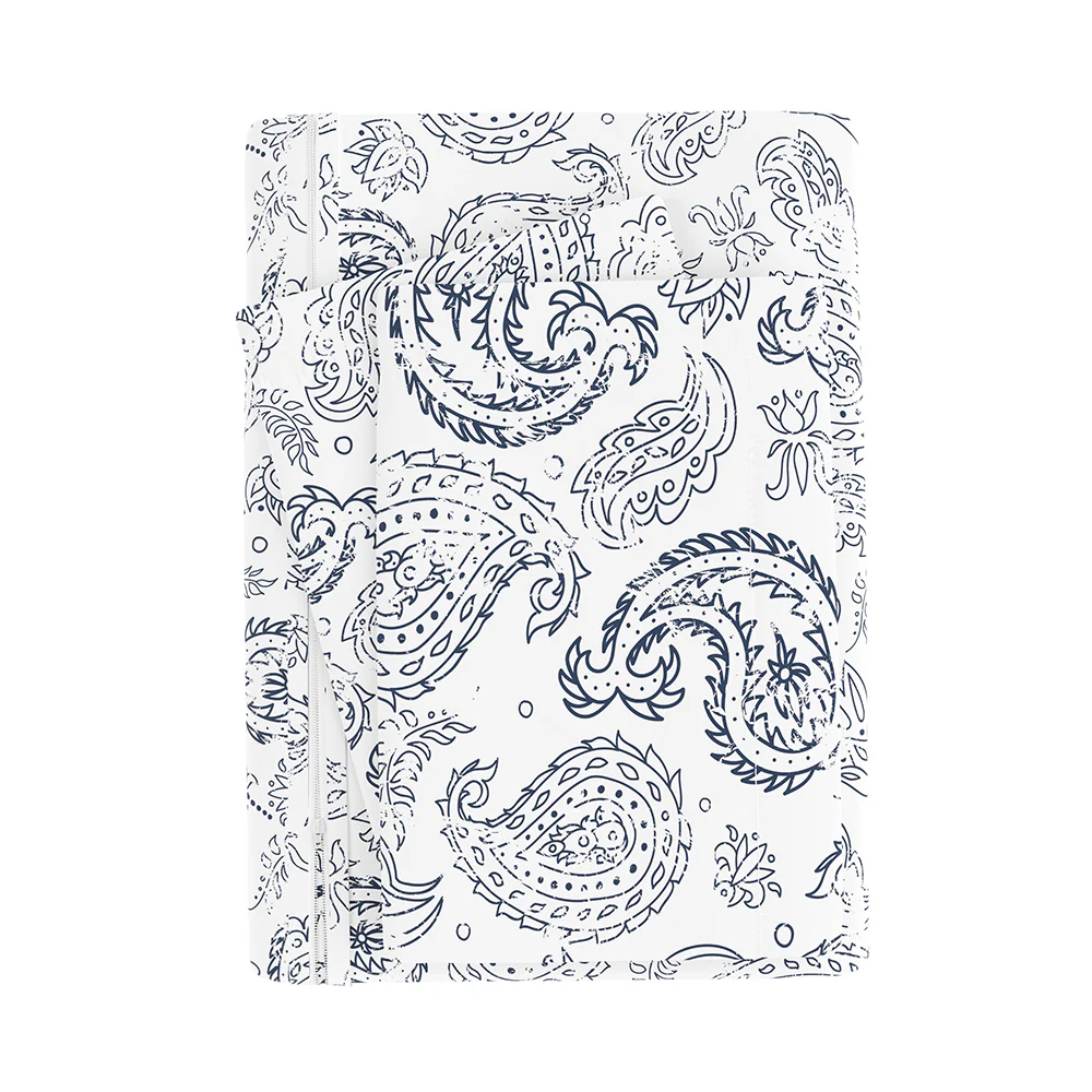 Coarse Paisley Pattern 3-Piece Duvet Cover Set - Image 11