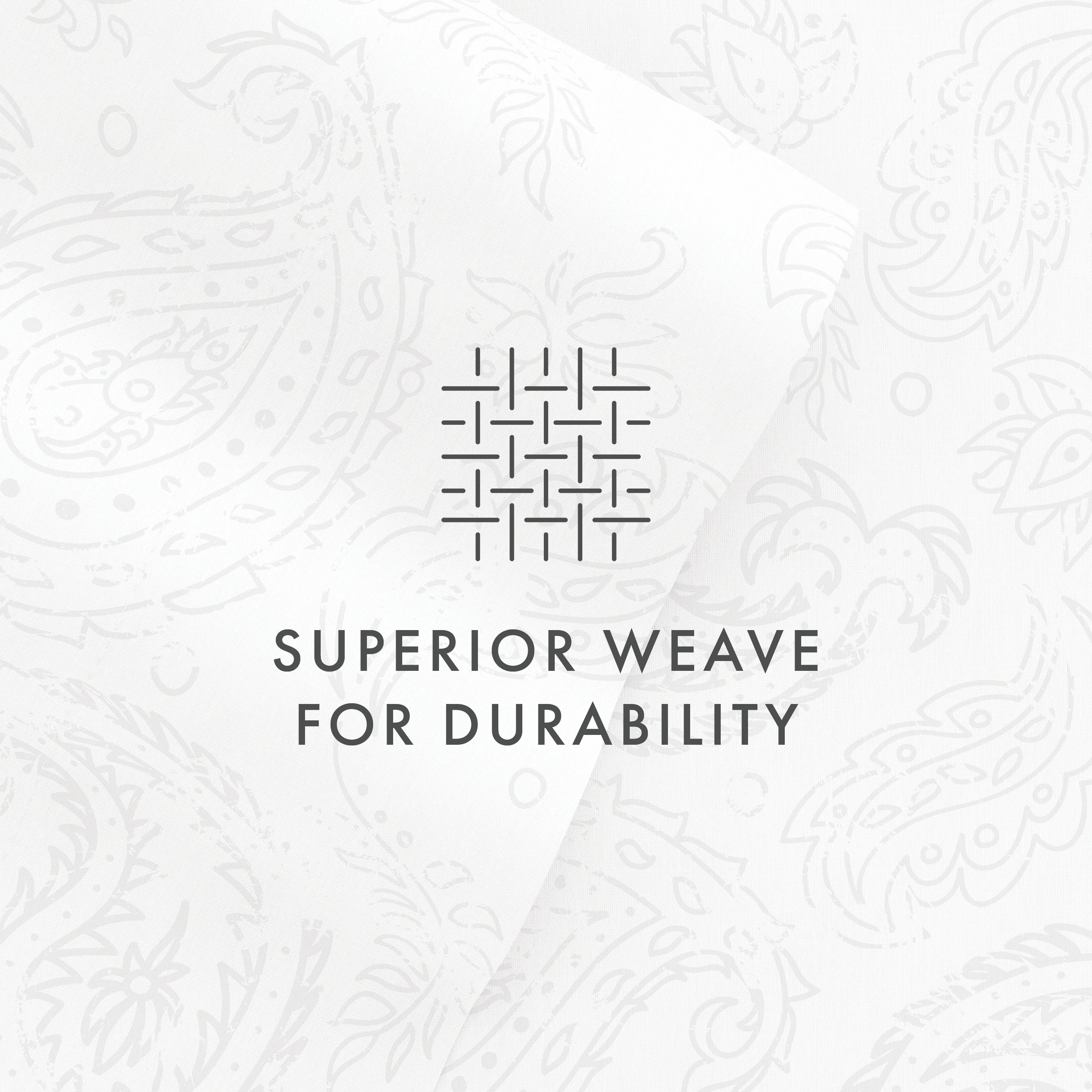 Coarse Paisley Pattern 4-Piece Sheet Set - Image 16