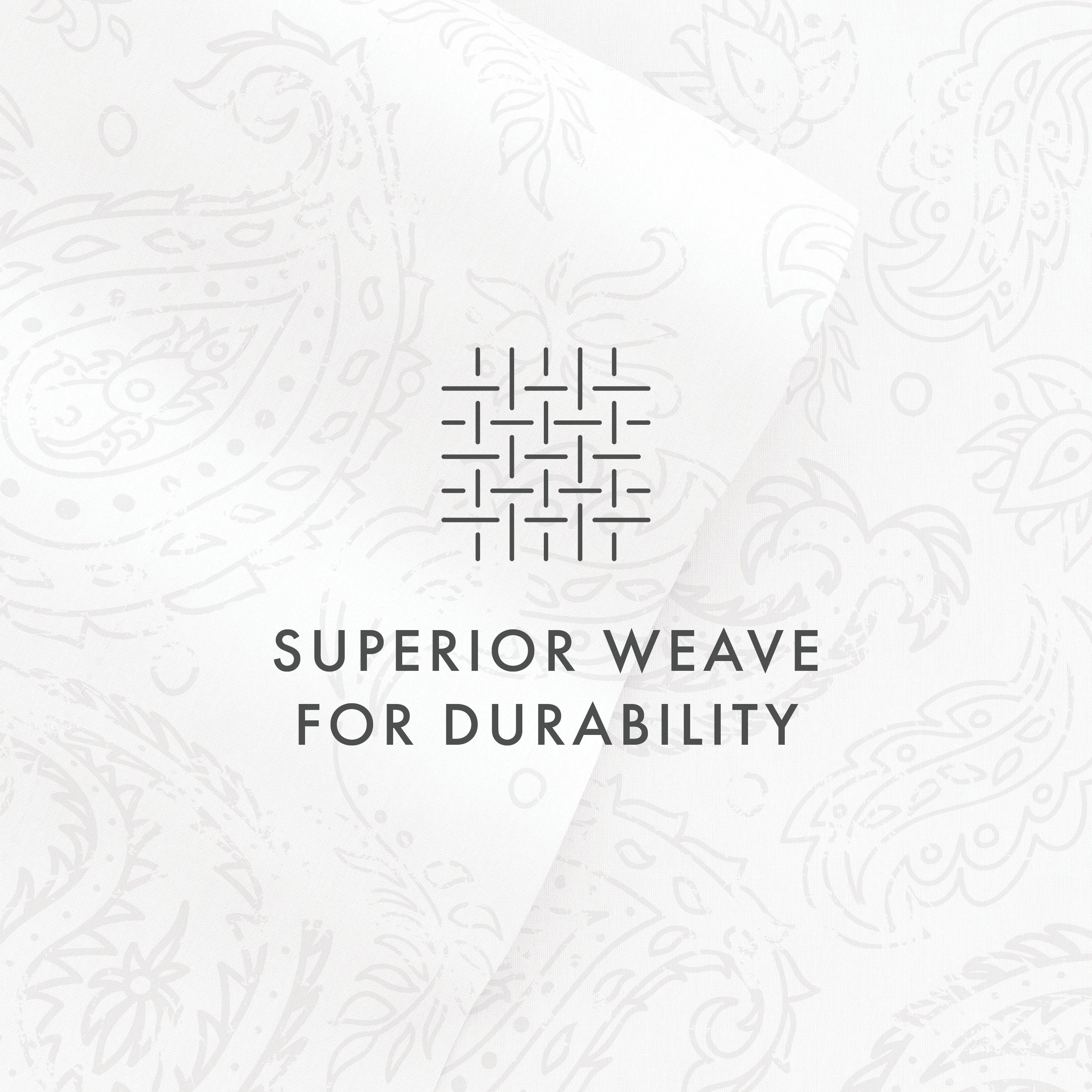 Coarse Paisley Pattern 4-Piece Sheet Set - Sale - Image 16