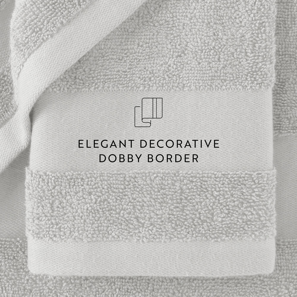Ultra Soft 100% Cotton 6-Piece Washcloth Set - Image 21