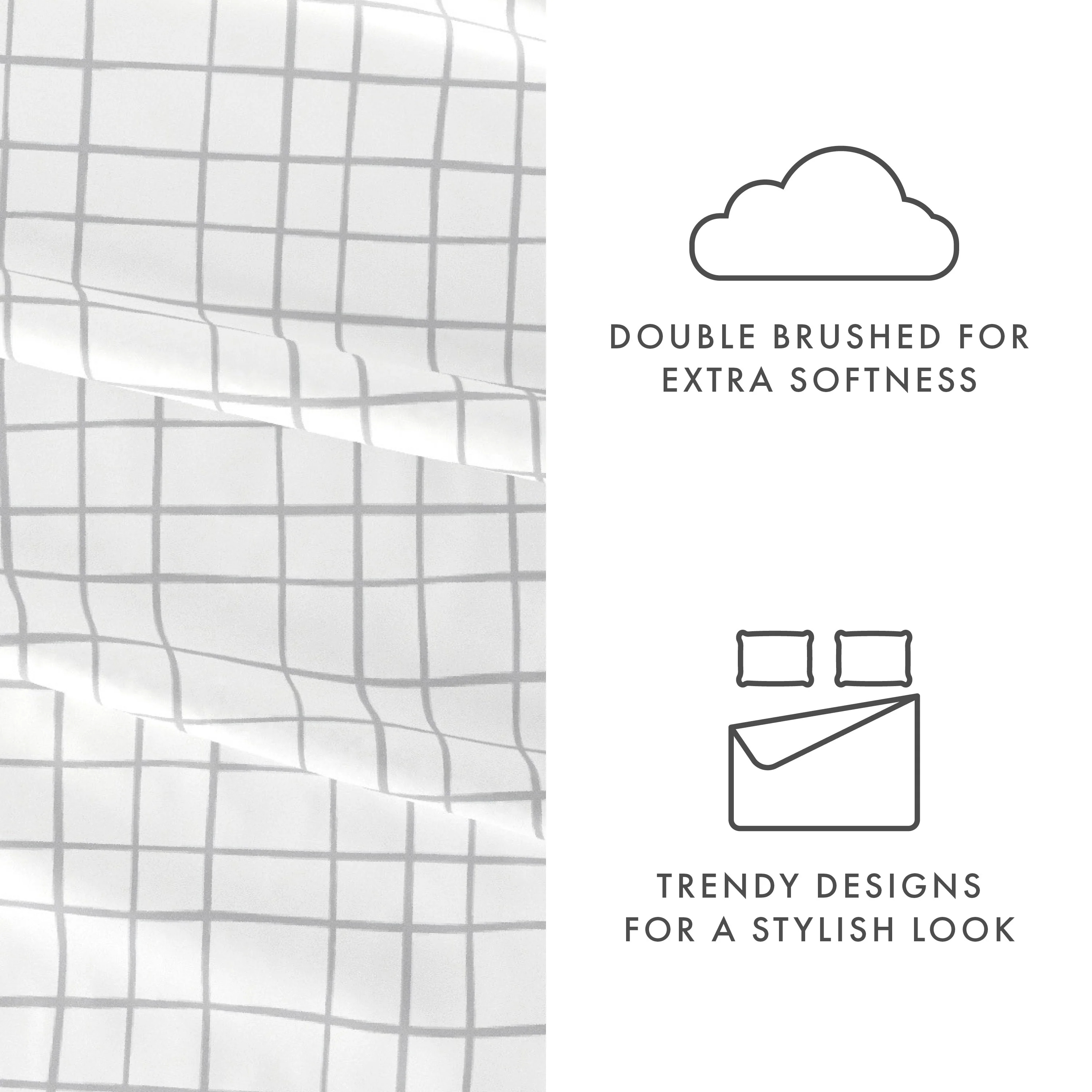 Crossroad Pattern 4-Piece Sheet Set - Sale - Image 6