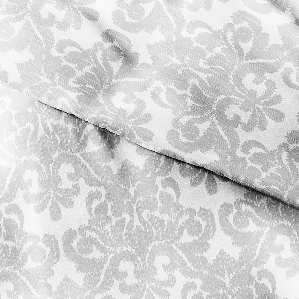Soft Damask Pattern 3-Piece Duvet Cover Set - Image 7