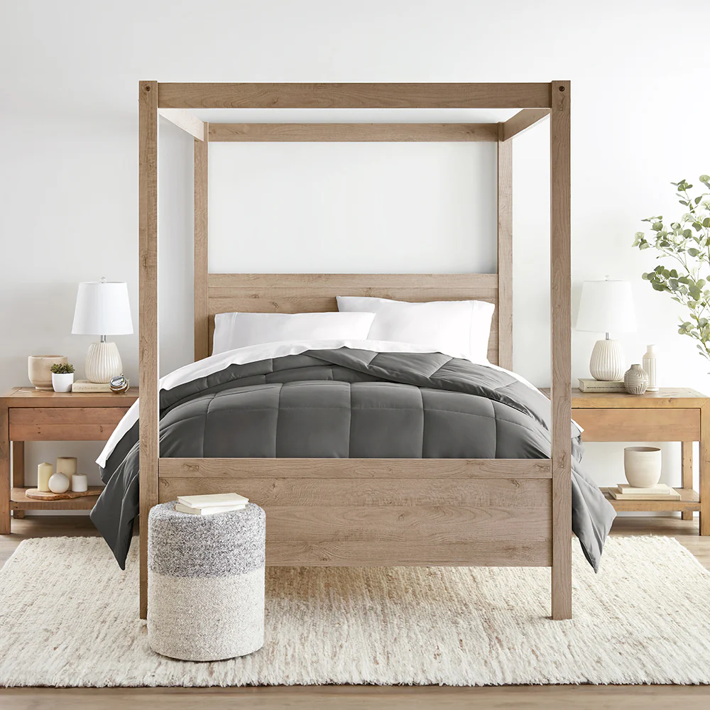 Solid Down-Alternative Comforter - Image 30