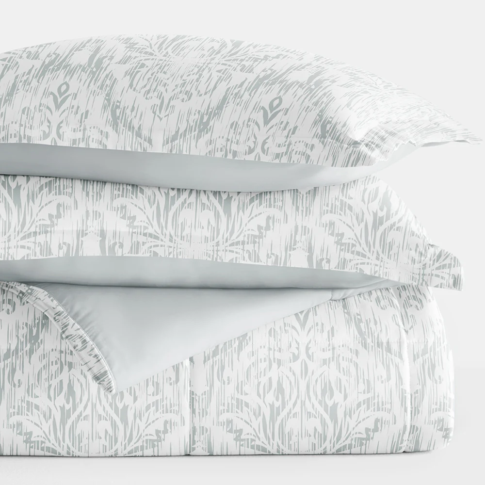 English Countryside Reversible Down-Alternative Comforter Set - Image 9