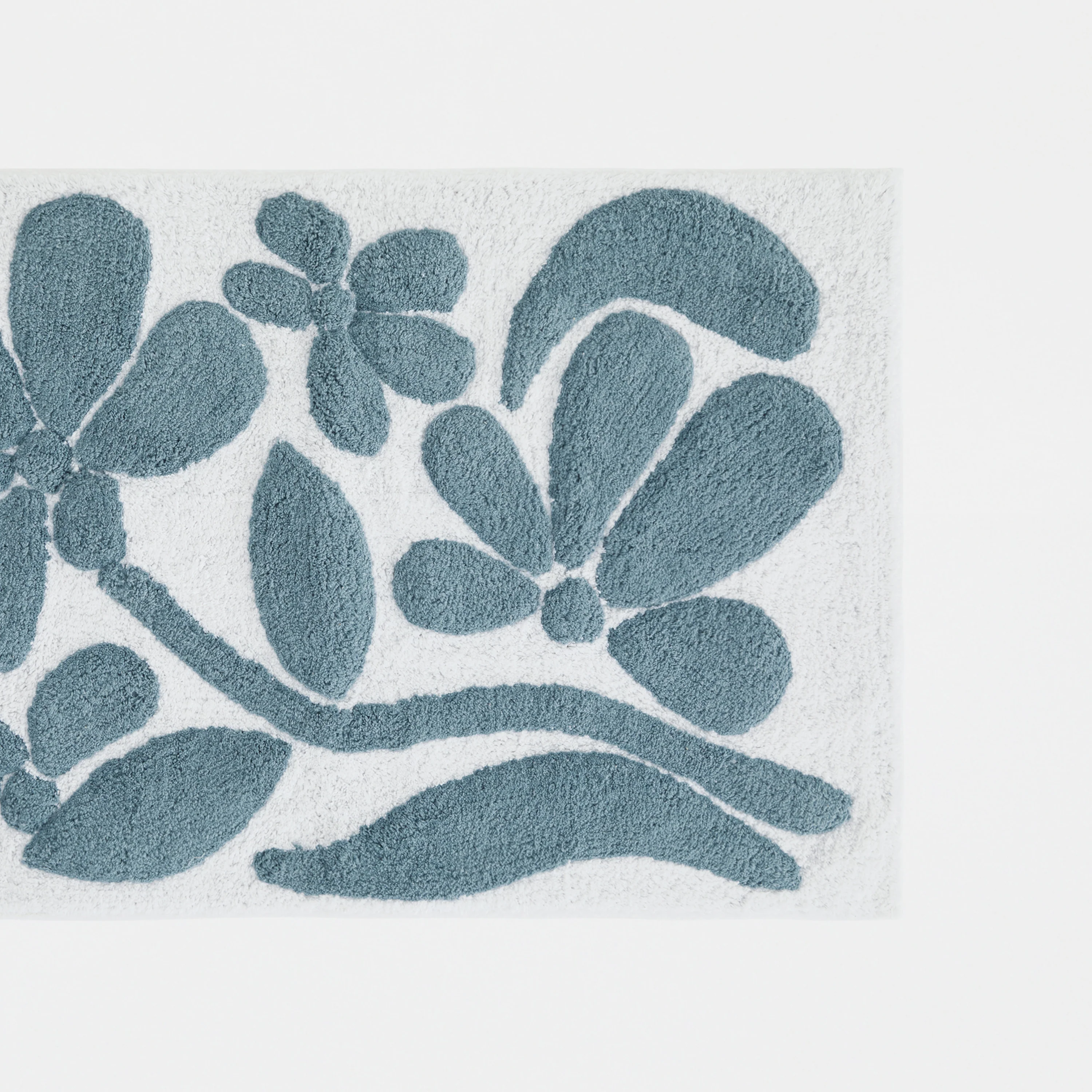 100% Cotton Floral Patterned Bath Mat - Image 14