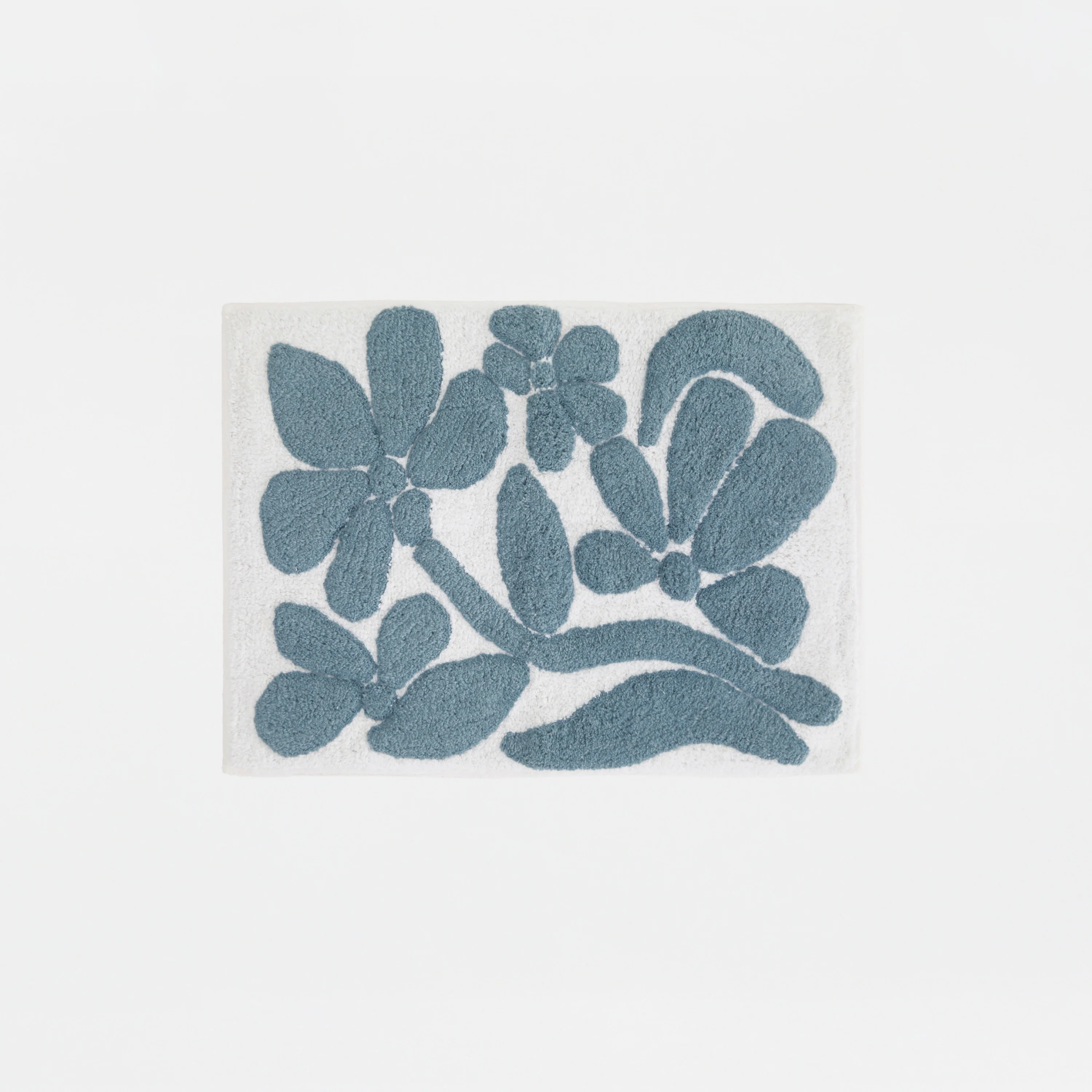 100% Cotton Floral Patterned Bath Mat - Image 8