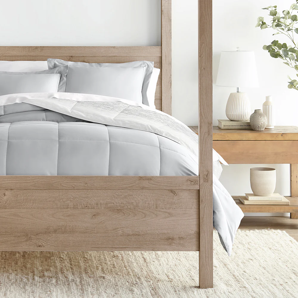 Gray Ombre Reversible Down-Alternative Comforter Set - Image 6
