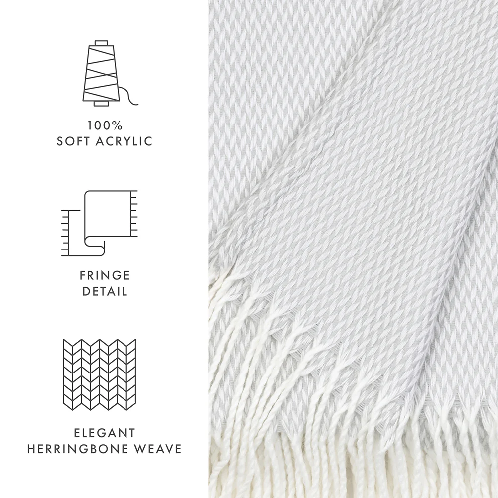 Herringbone Throw Blanket - Image 19