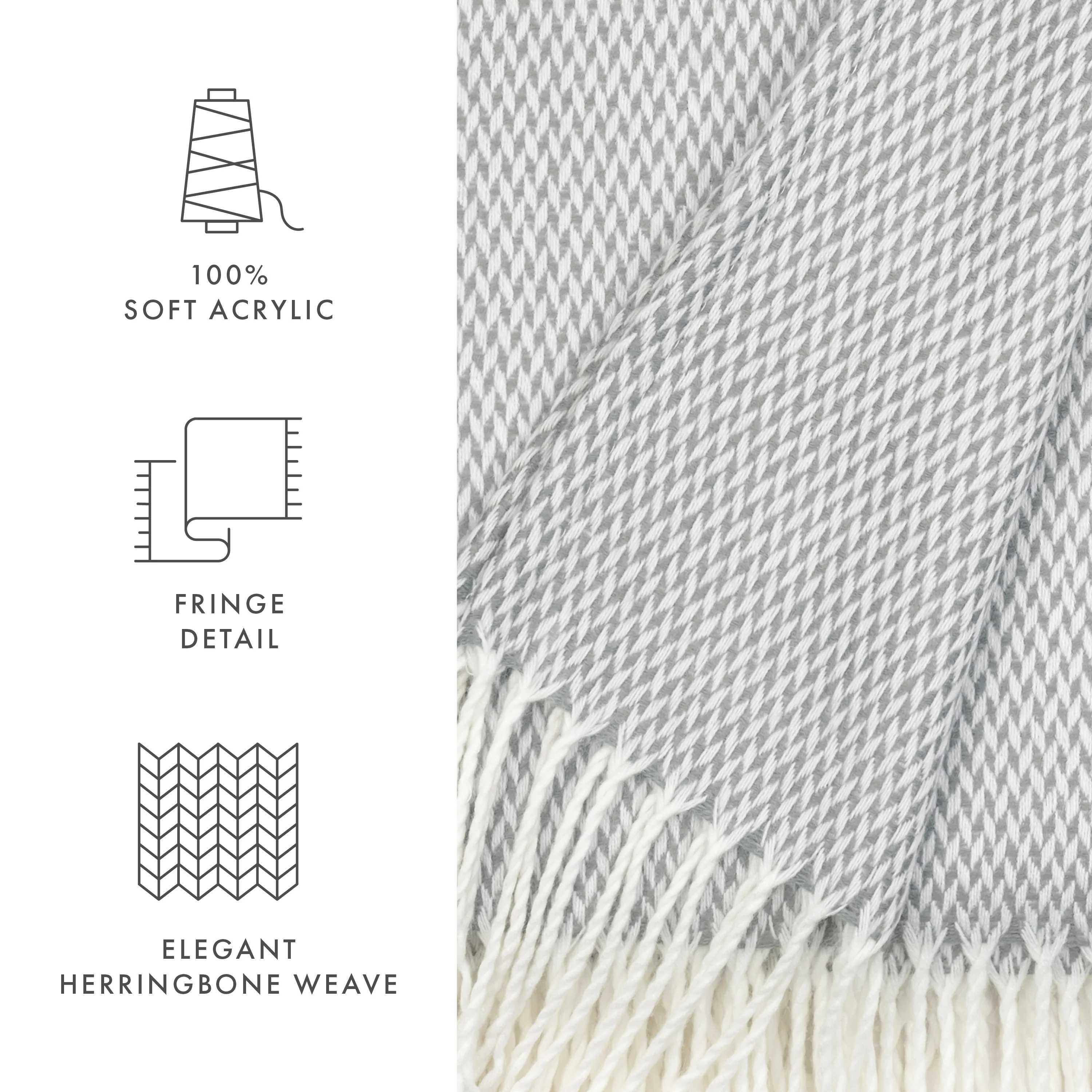 Herringbone Throw Blanket - Image 20