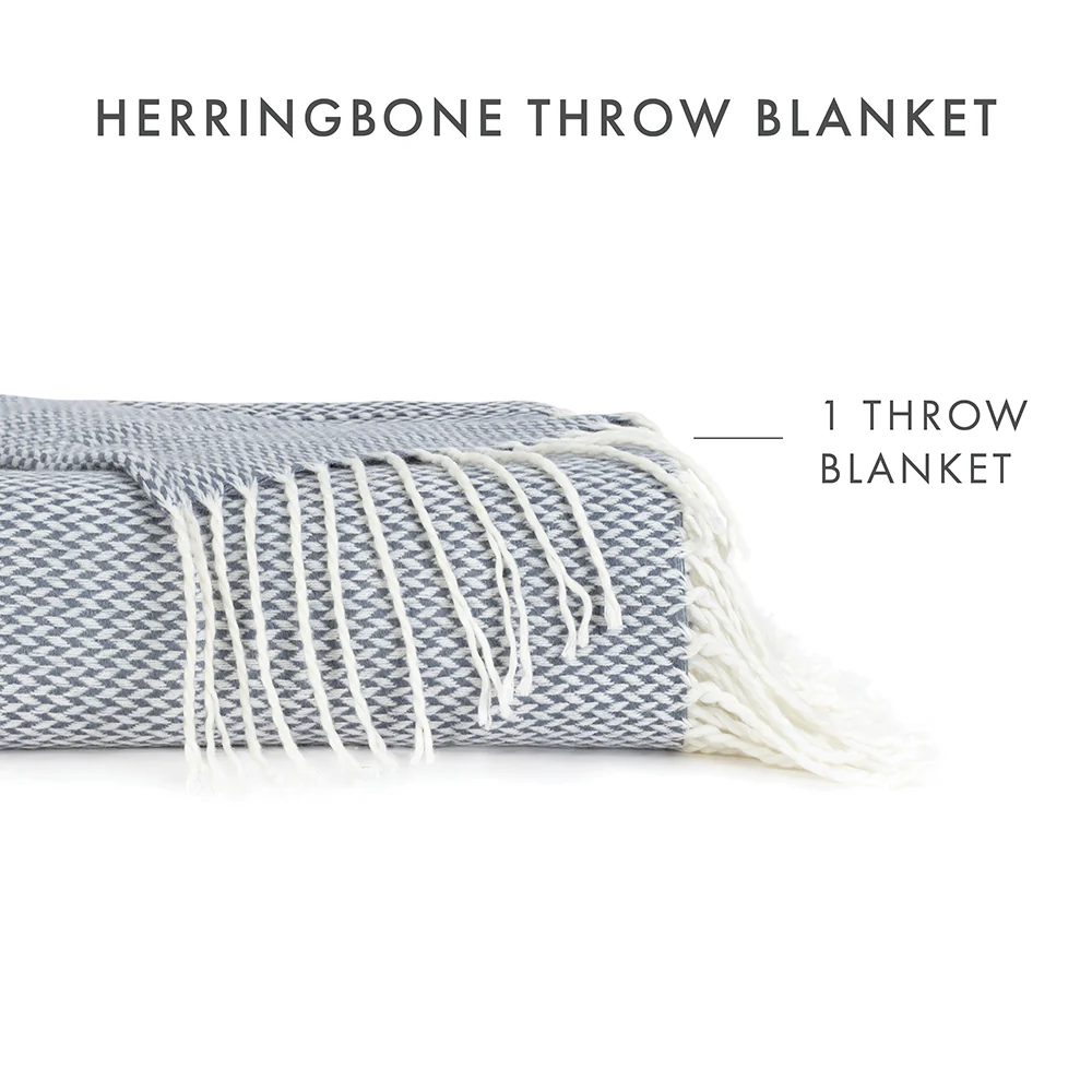 Herringbone Throw Blanket - Image 9