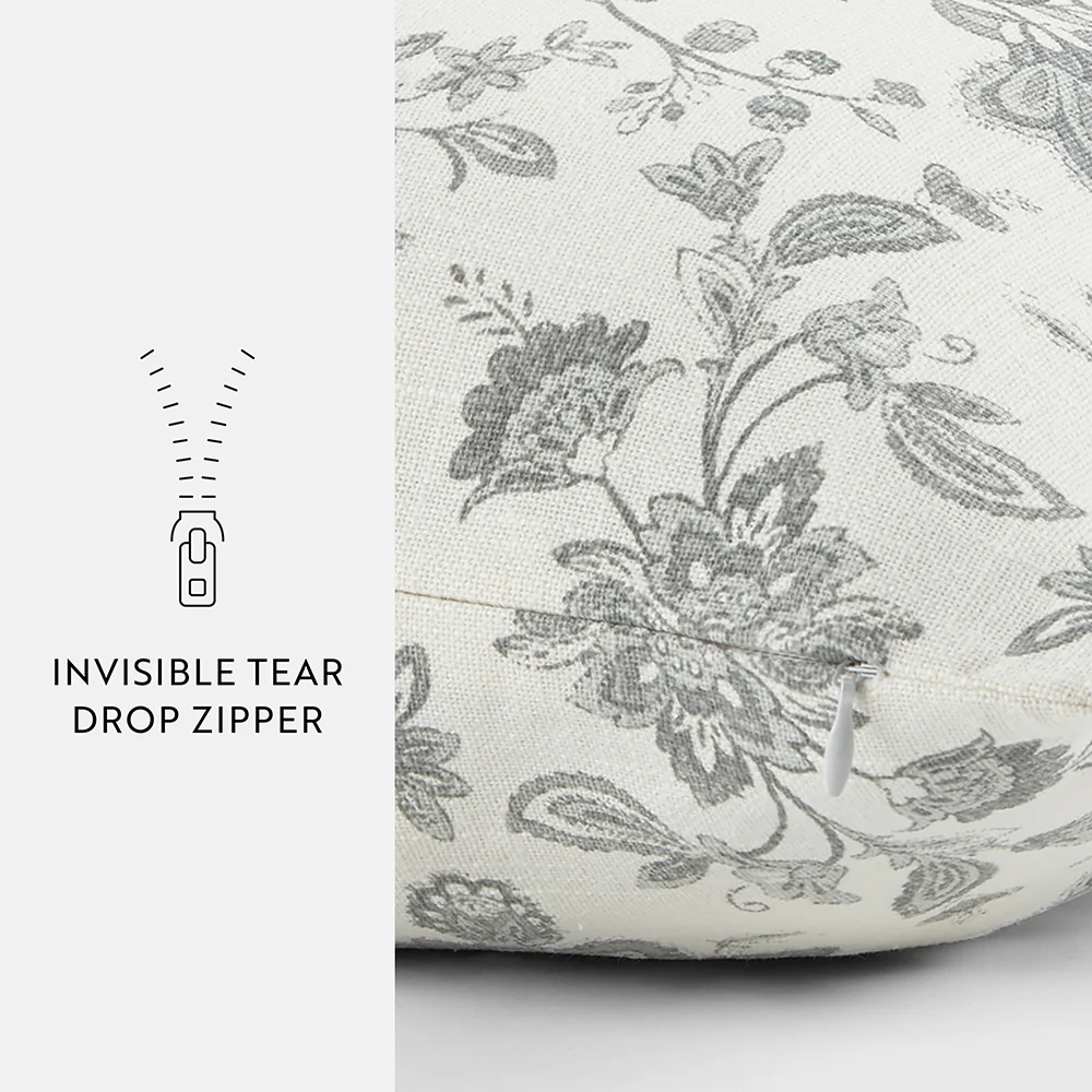 Jacobean Patterned Throw Pillow - Image 16