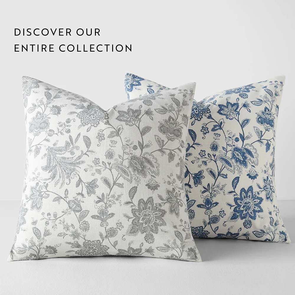 Jacobean Patterned Throw Pillow - Image 22