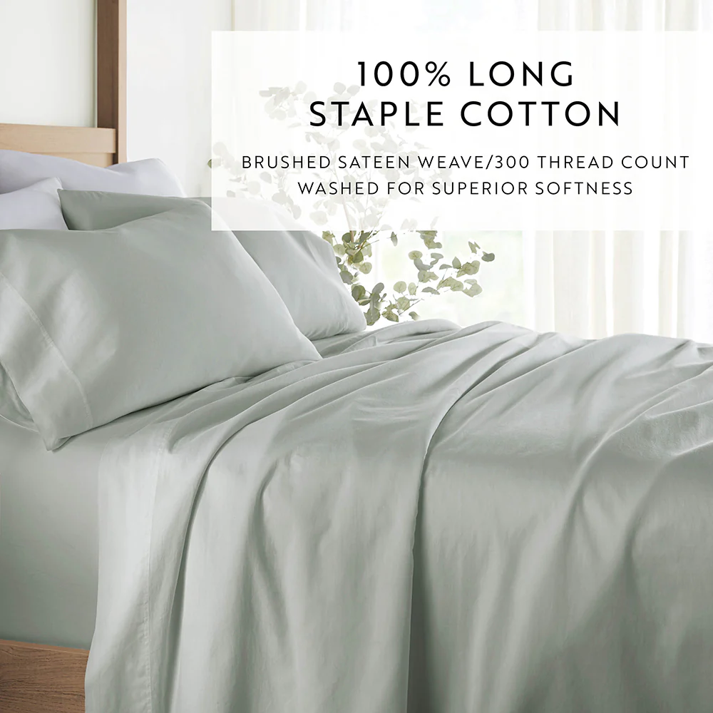 4-Piece 100% Cotton-Long Staple Sheet Set - Image 62
