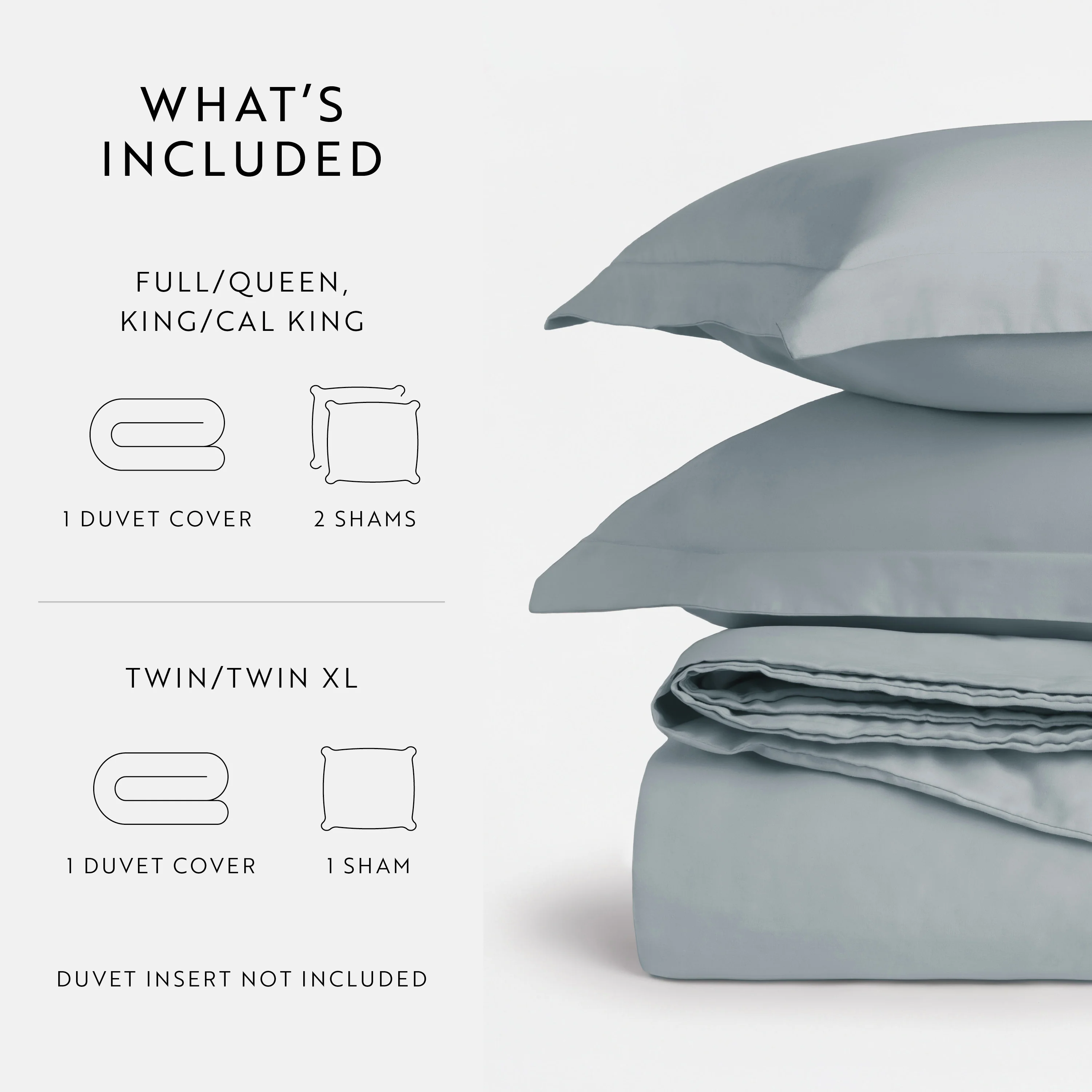 100% Long Staple Cotton 3-Piece Duvet Cover Set - Image 59
