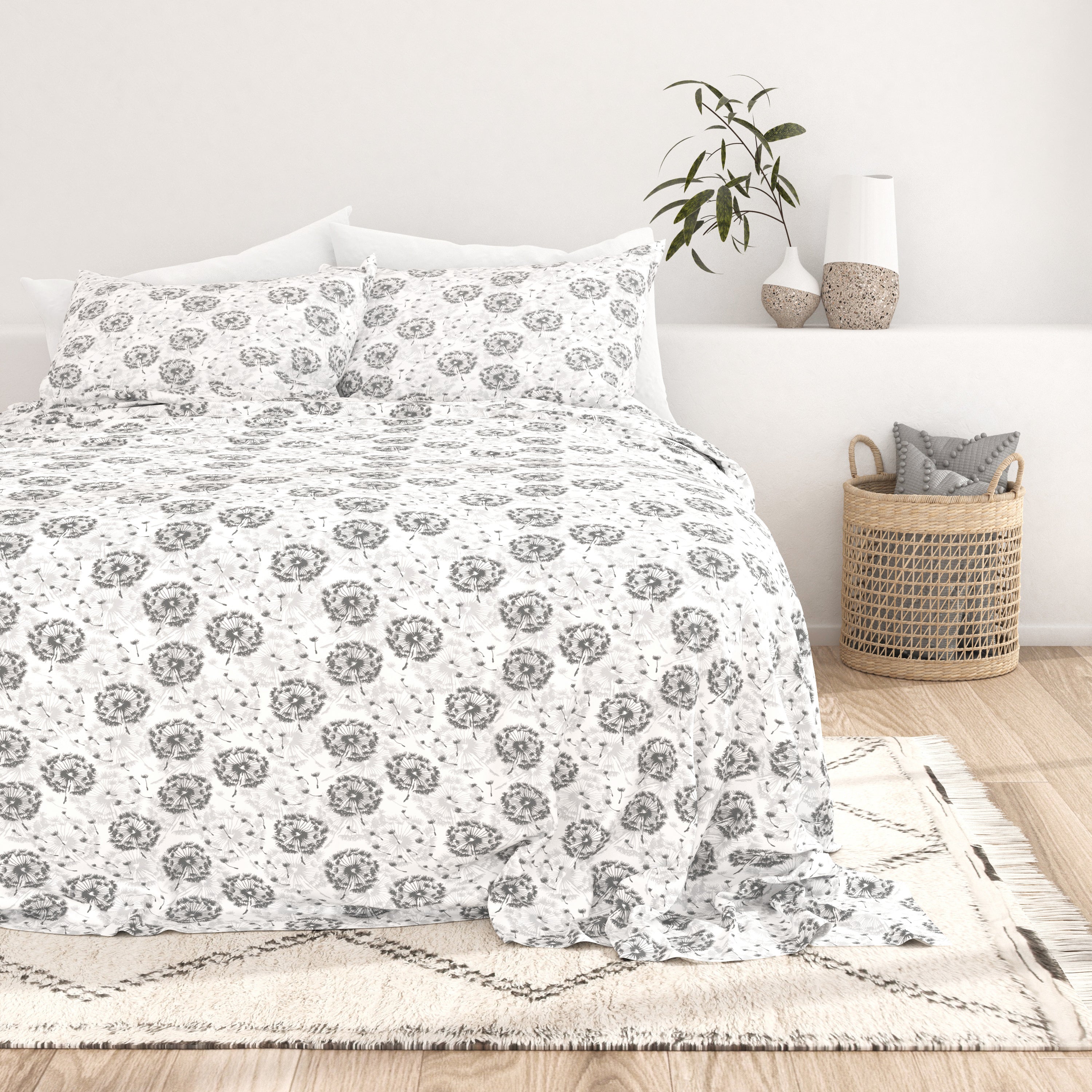 Make A Wish Pattern 4-Piece Sheet Set - Image 3