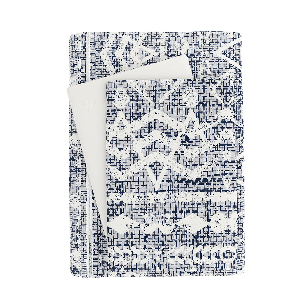 Modern Rustic Pattern 3-Piece Reversible Duvet Cover Set - Image 8