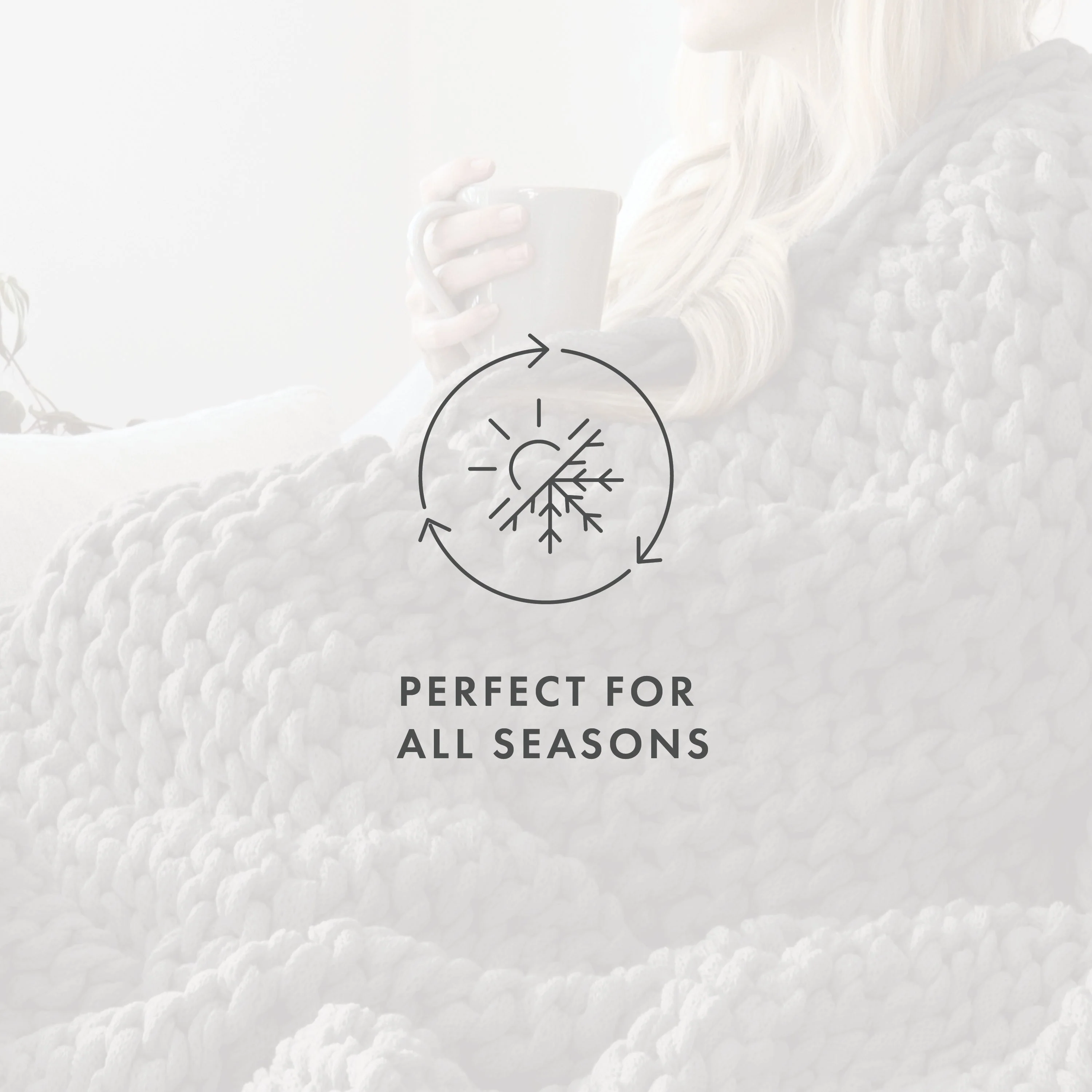 Oversized Chunky Knit Blanket (Sale) - Image 27