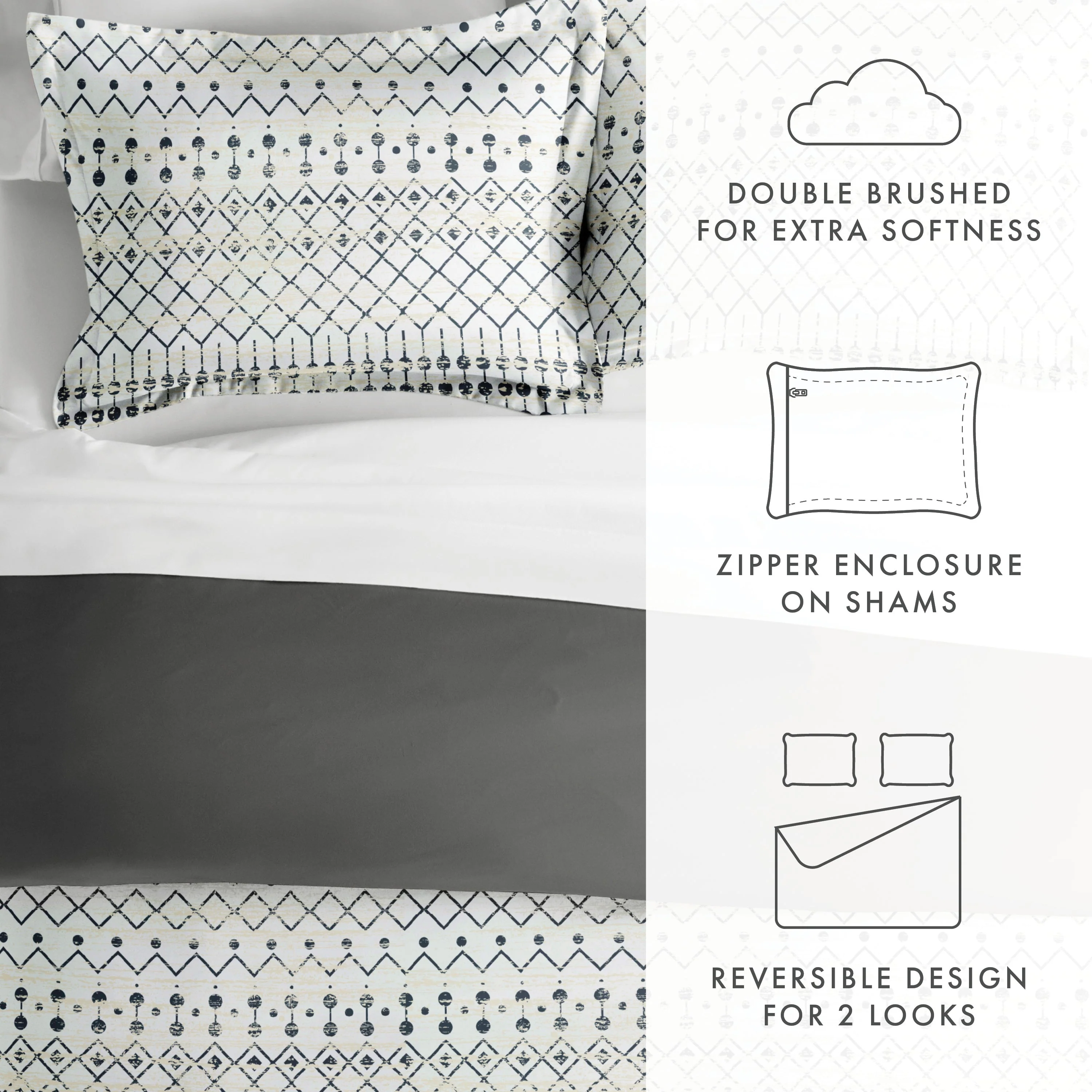 Pattern 3-Piece Duvet Cover Sets (Sale) - Image 107