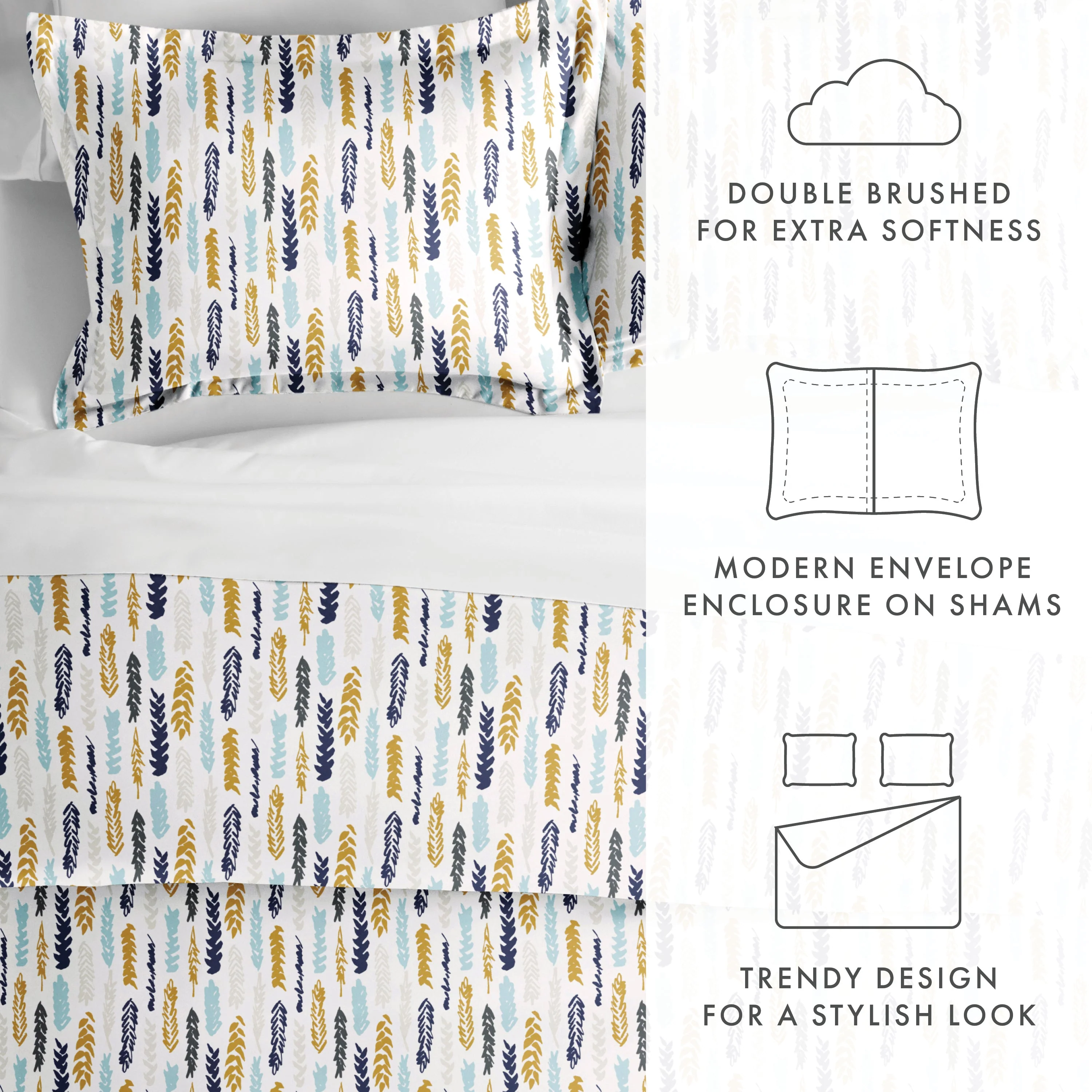 Pattern 3-Piece Duvet Cover Sets (Sale) - Image 153