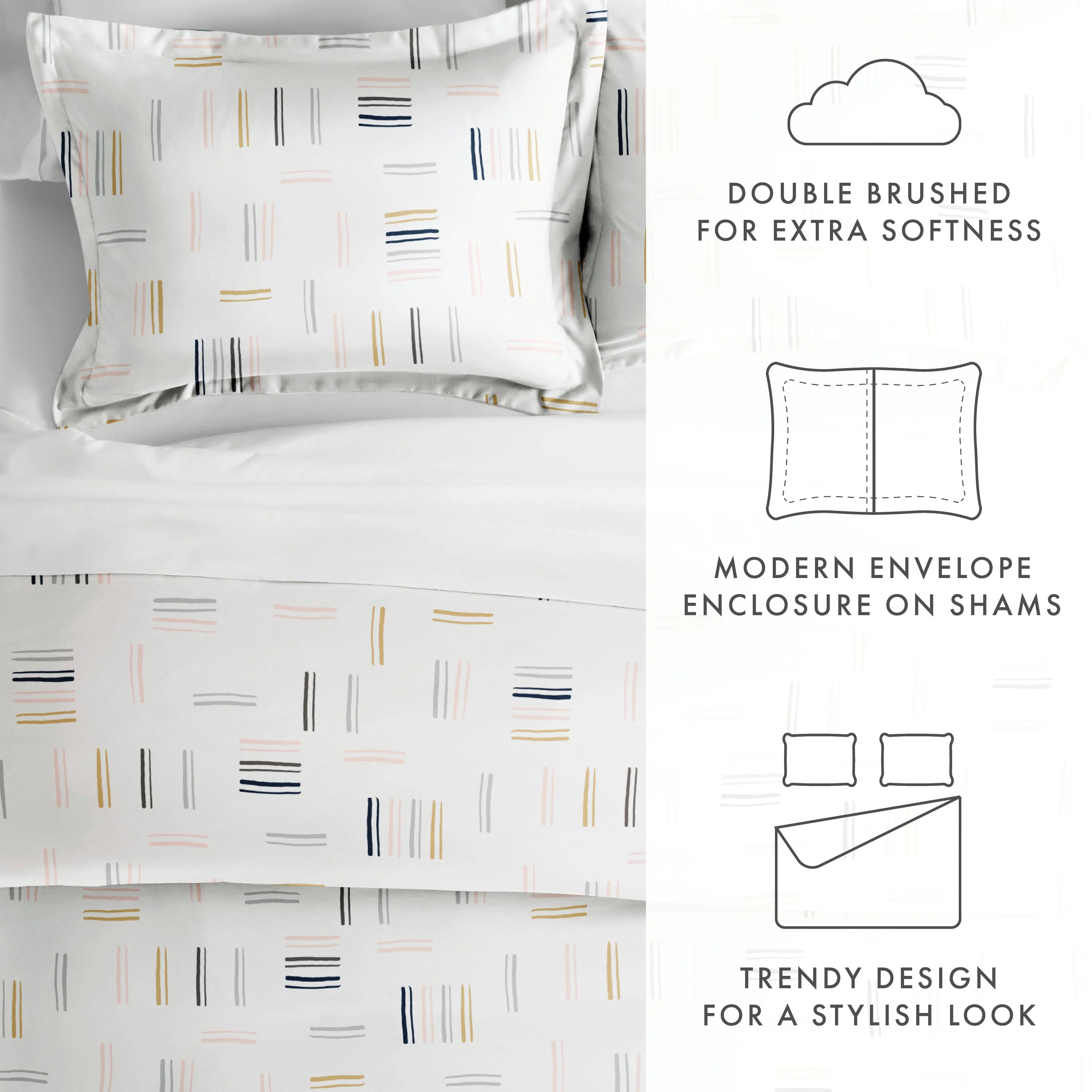 Pattern 3-Piece Duvet Cover Sets (Sale) - Image 46