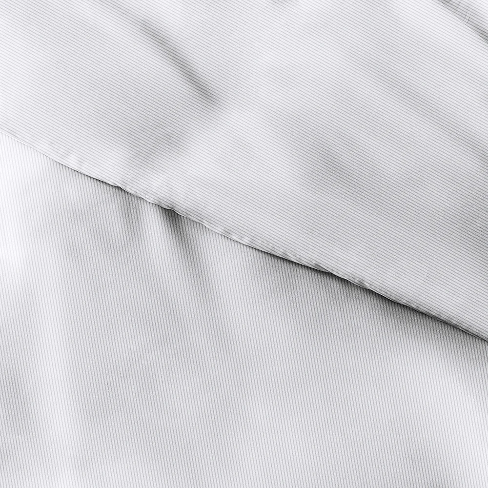 Pinstriped Pattern 3-Piece Duvet Cover Set - Image 7