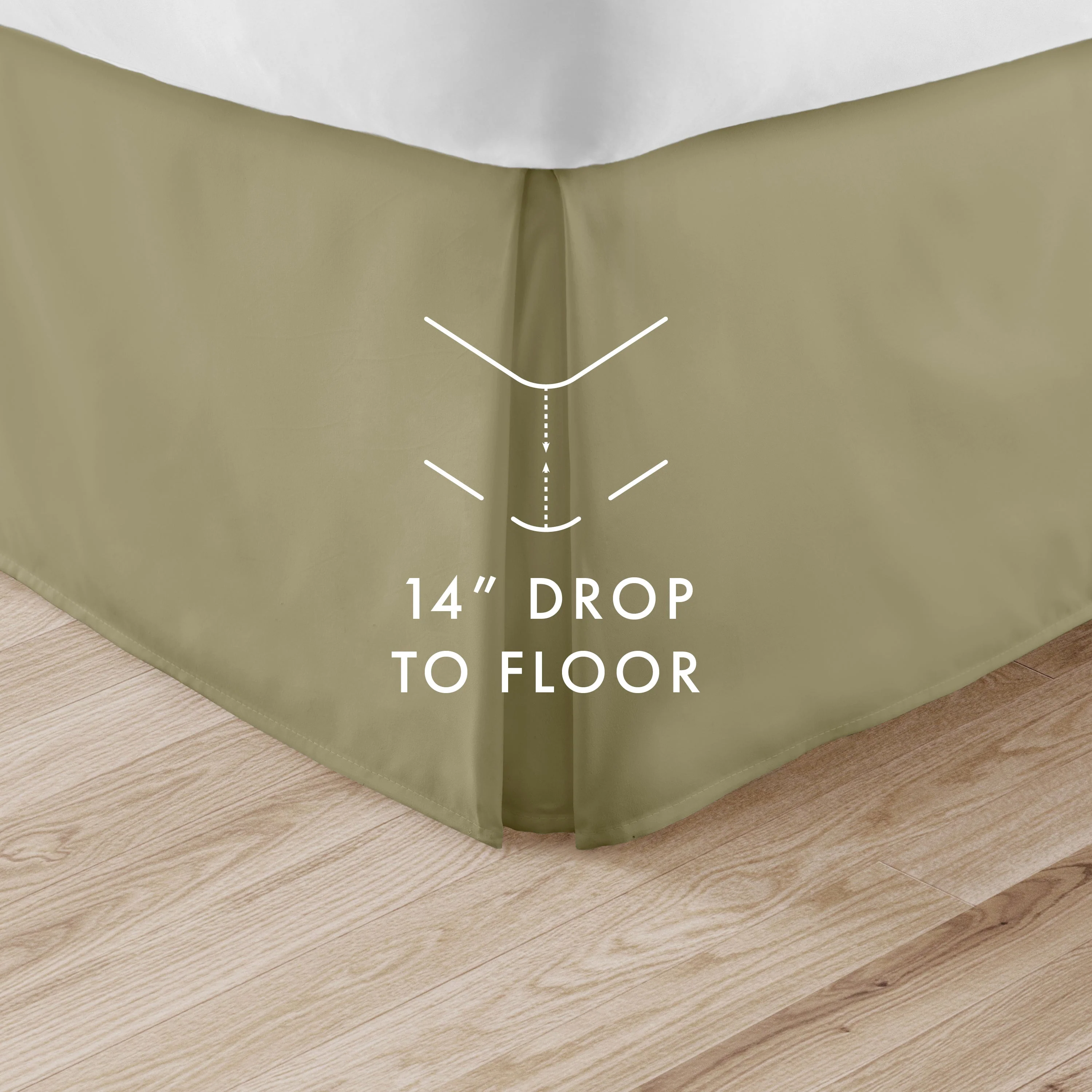 Pleated Dust Ruffle Bed Skirt (Sale) - Image 71