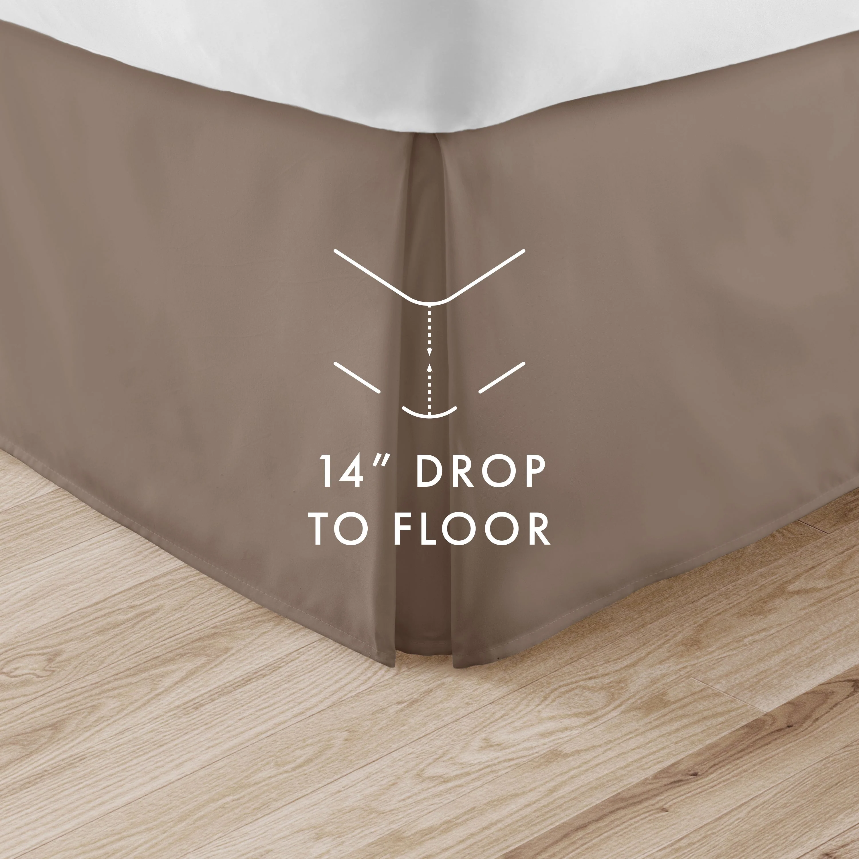 Pleated Dust Ruffle Bed Skirt (Sale) - Image 73