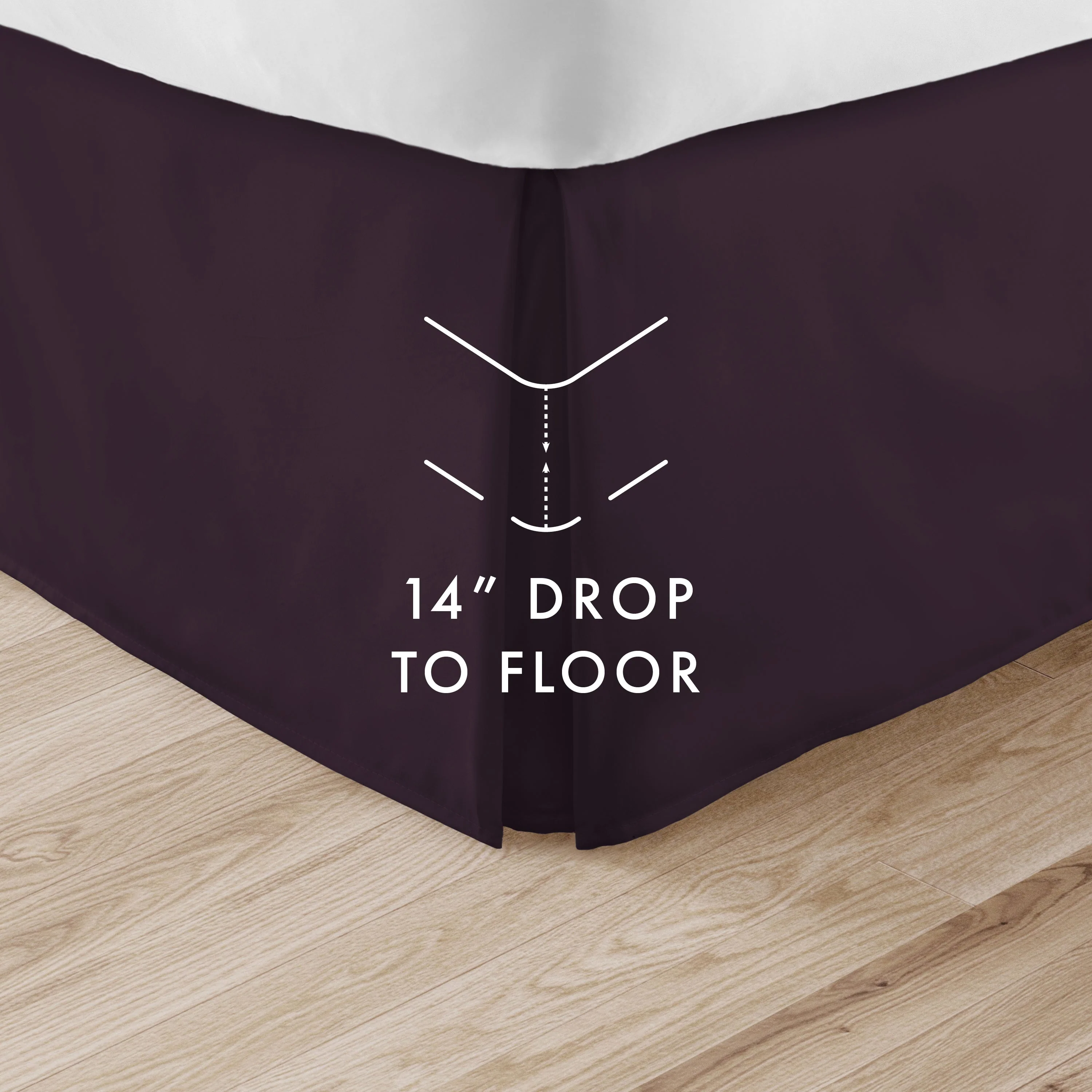 Pleated Dust Ruffle Bed Skirt (Sale) - Image 76