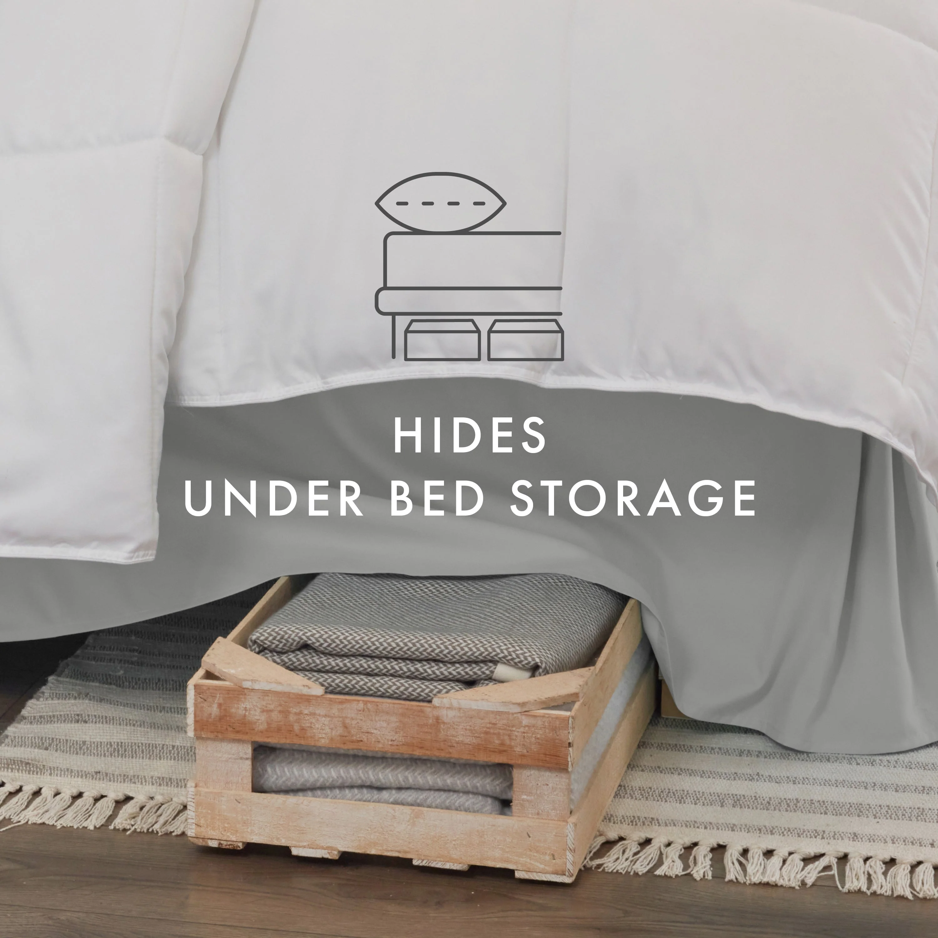Pleated Dust Ruffle Bed Skirt (Sale) - Image 80