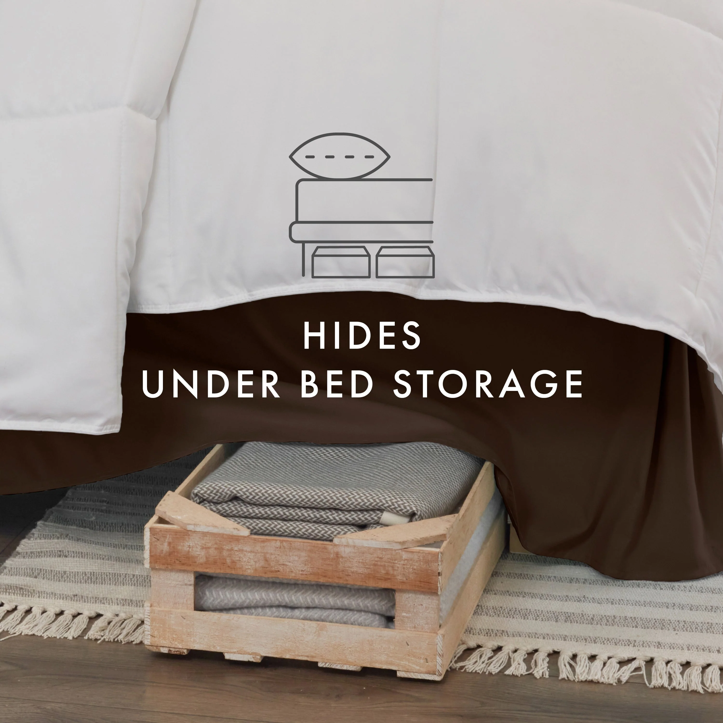 Pleated Dust Ruffle Bed Skirt (Sale) - Image 87