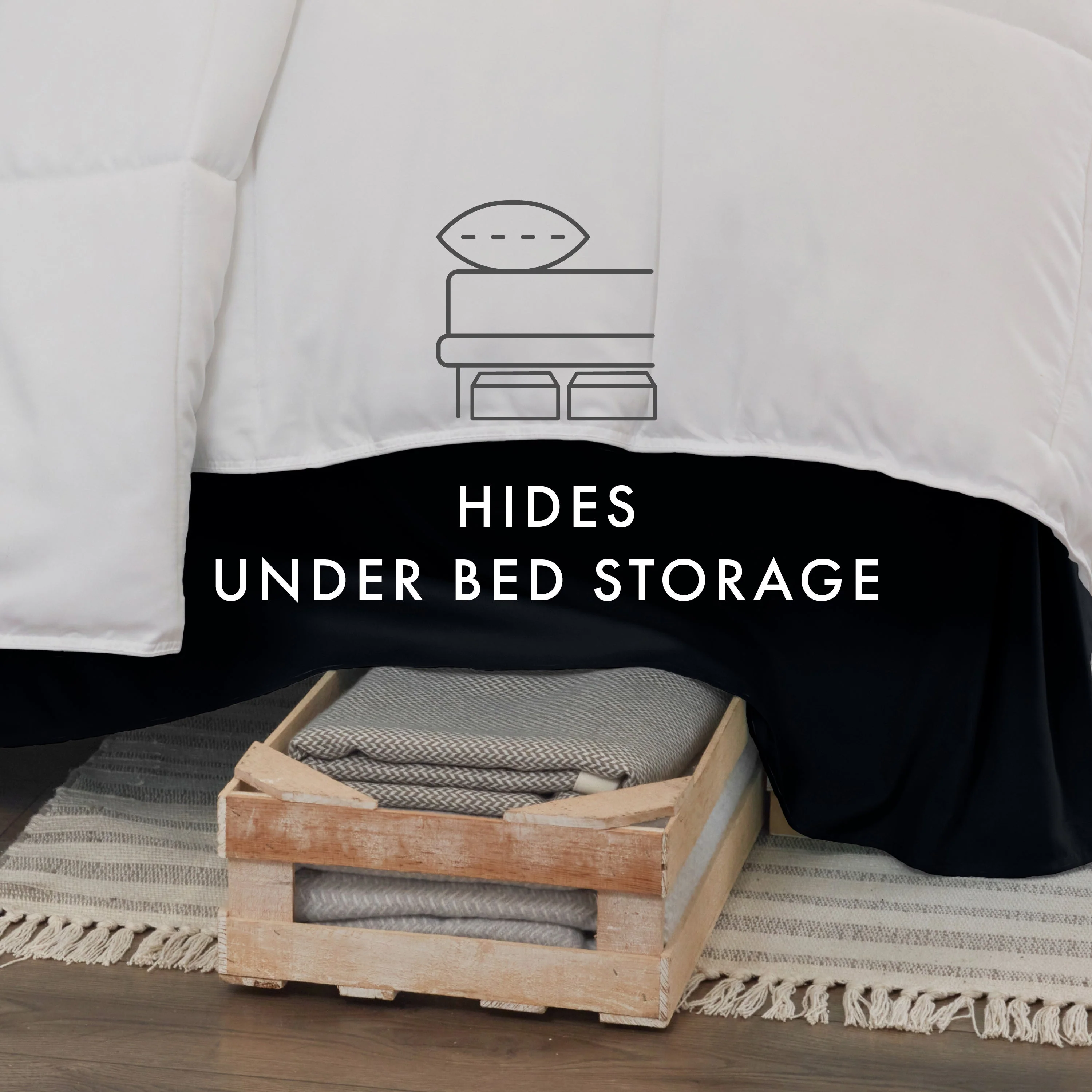 Pleated Dust Ruffle Bed Skirt (Sale) - Image 91