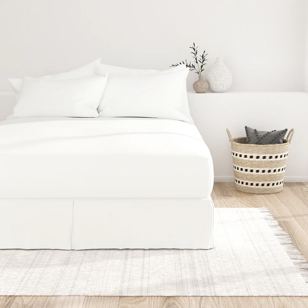 Pleated Dust Ruffle Bed Skirt - Image 3