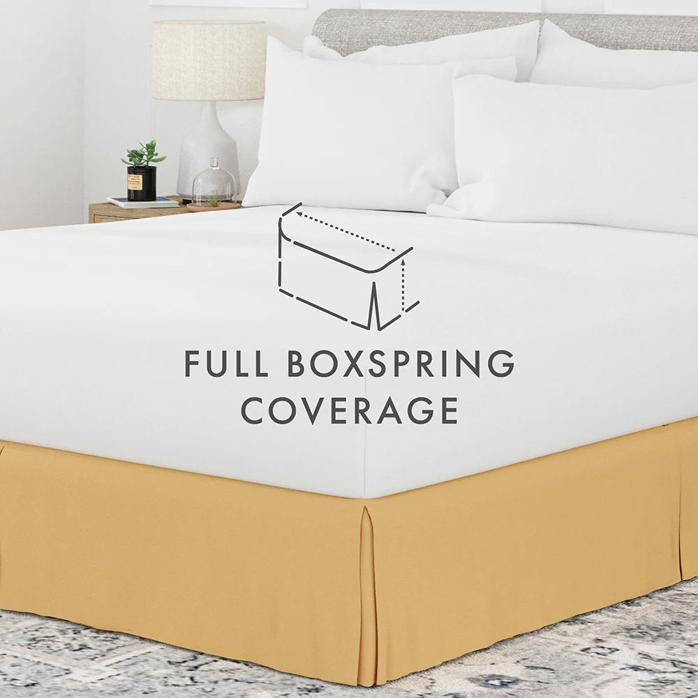 Pleated Dust Ruffle Bed Skirt - Image 96