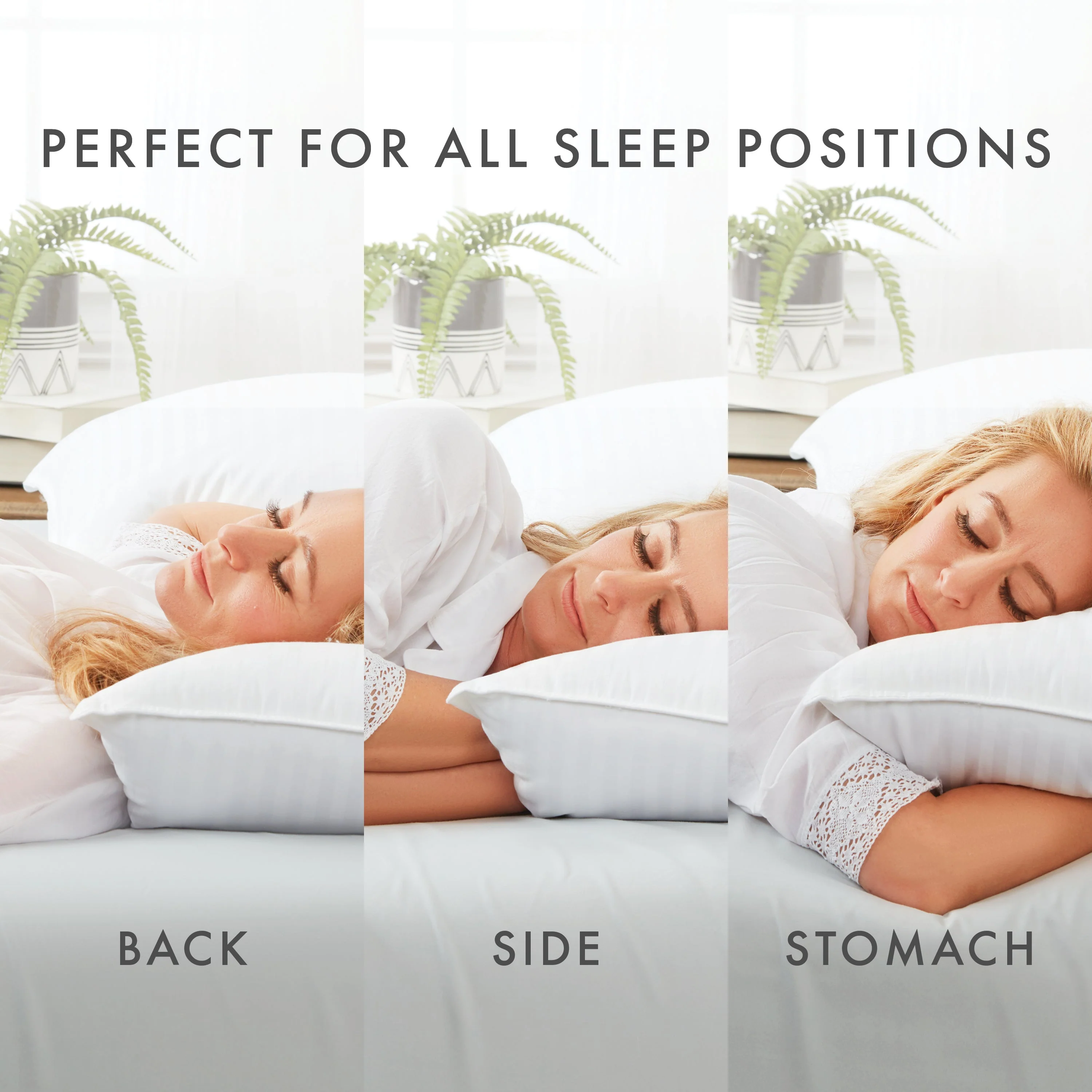 Plush Down-Alternative Gel-Fiber Pillow 2-Pack (Sale) - Image 5