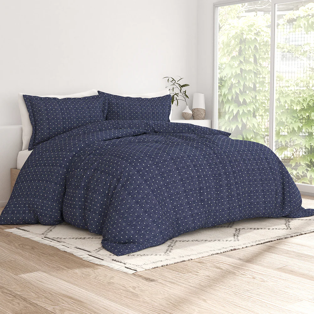 Polkadot Pattern 3-Piece Duvet Cover Set - Image 6
