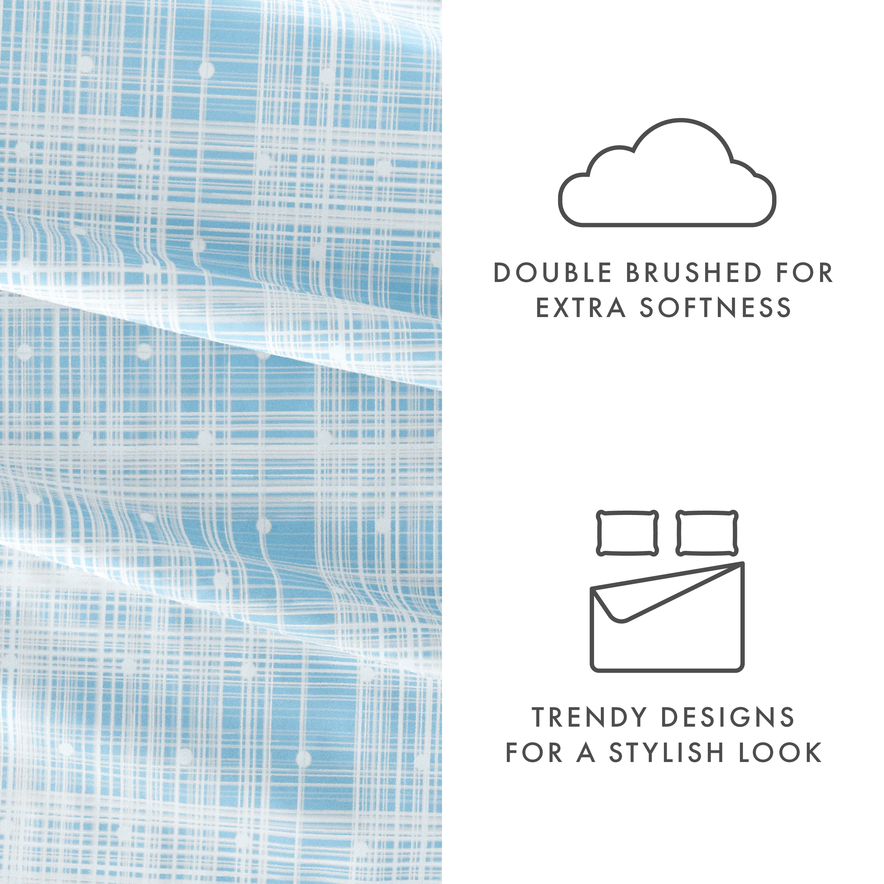 Polkadot Pattern 4-Piece Sheet Set - Image 22