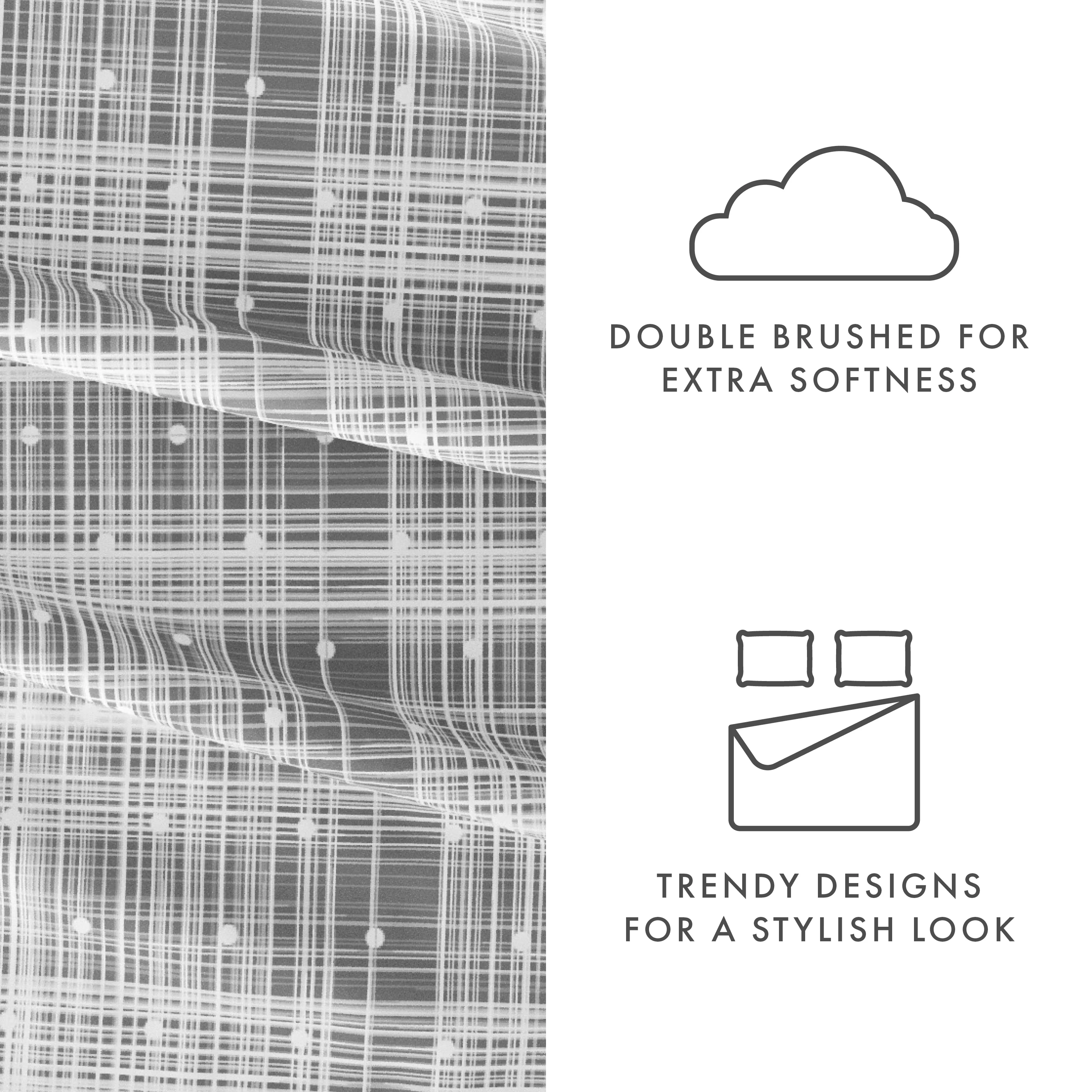 Polkadot Pattern 4-Piece Sheet Set - Image 23