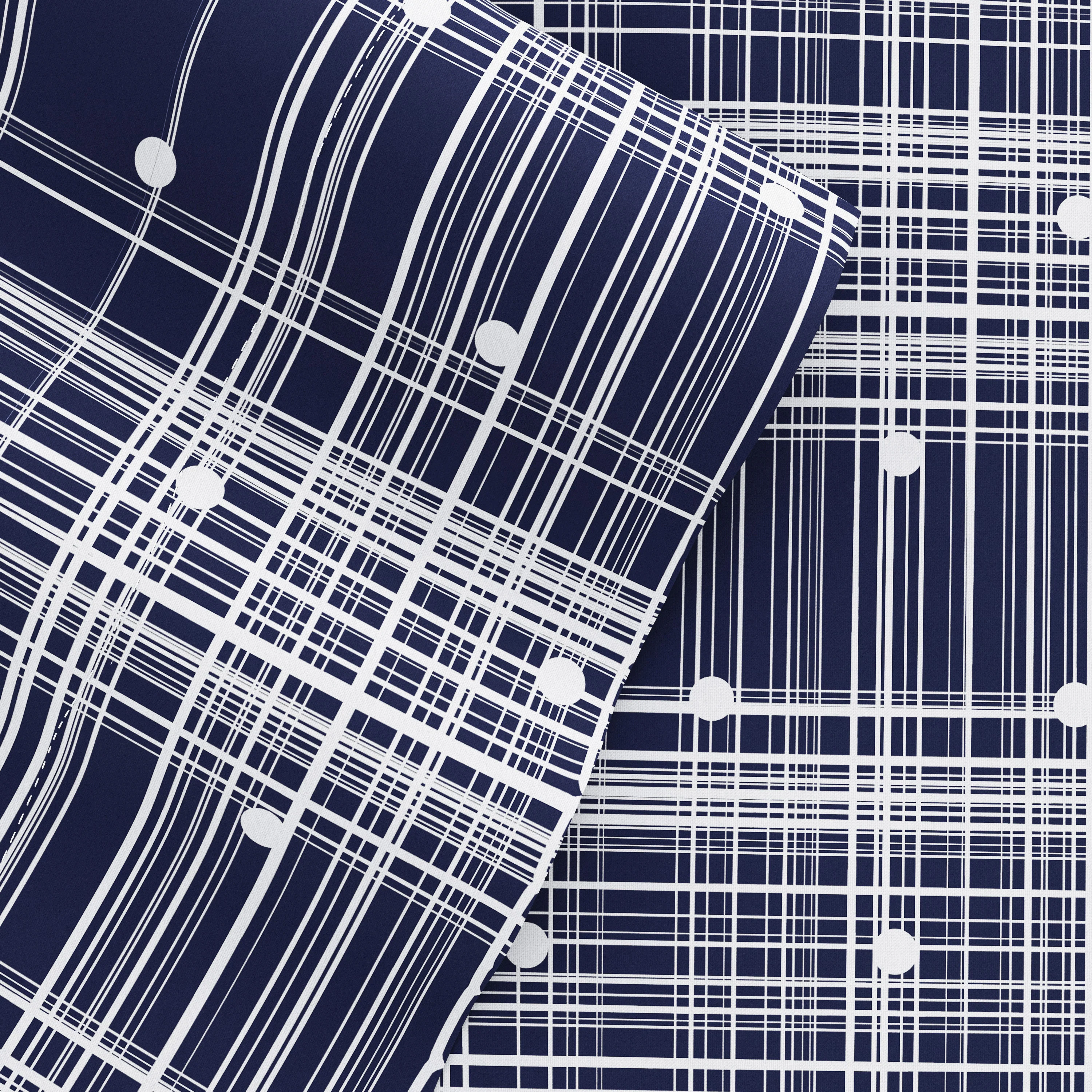 Polkadot Pattern 4-Piece Sheet Set - Image 5