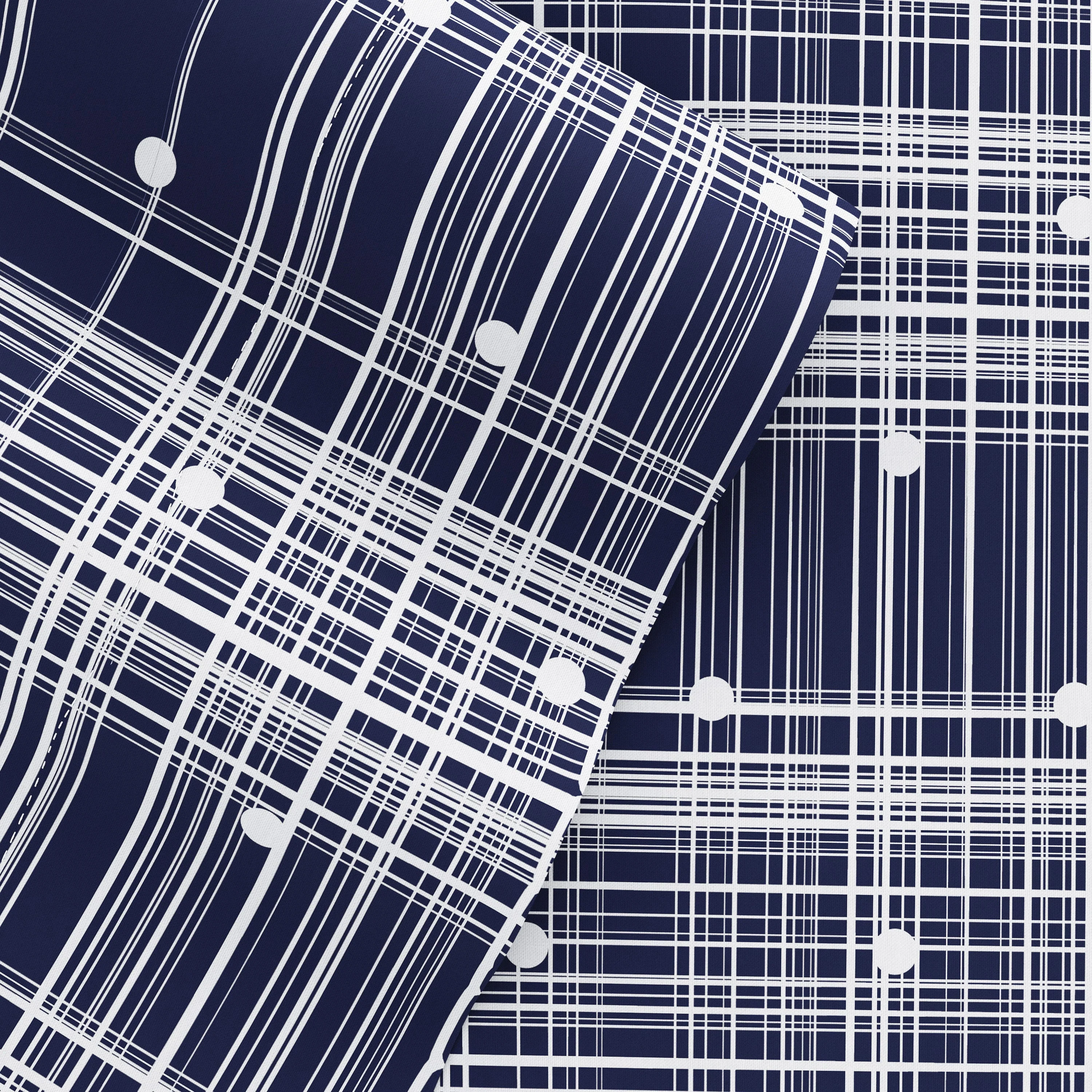 Polkadot Pattern 4-Piece Sheet Set - Sale - Image 5
