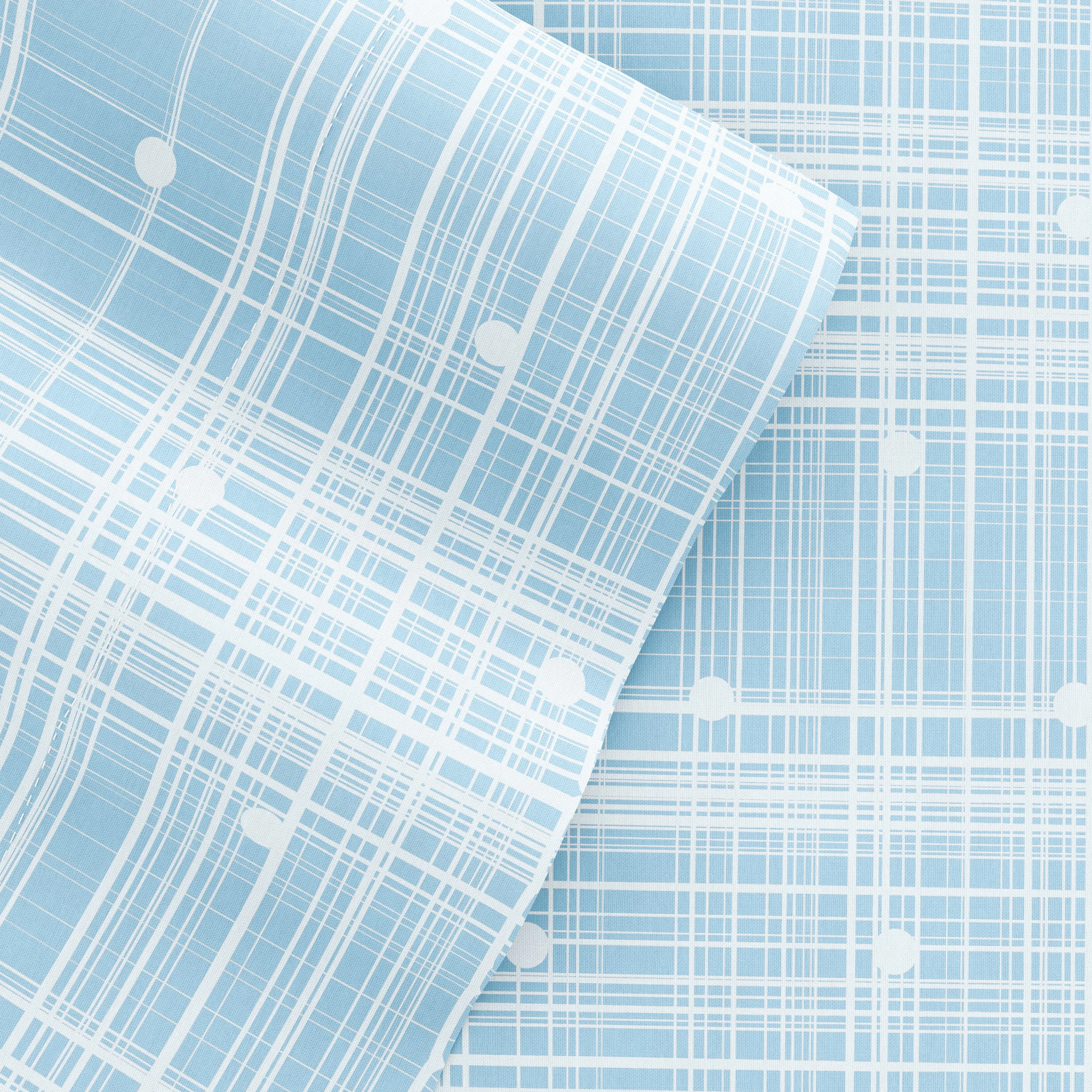 Polkadot Pattern 4-Piece Sheet Set - Sale - Image 6
