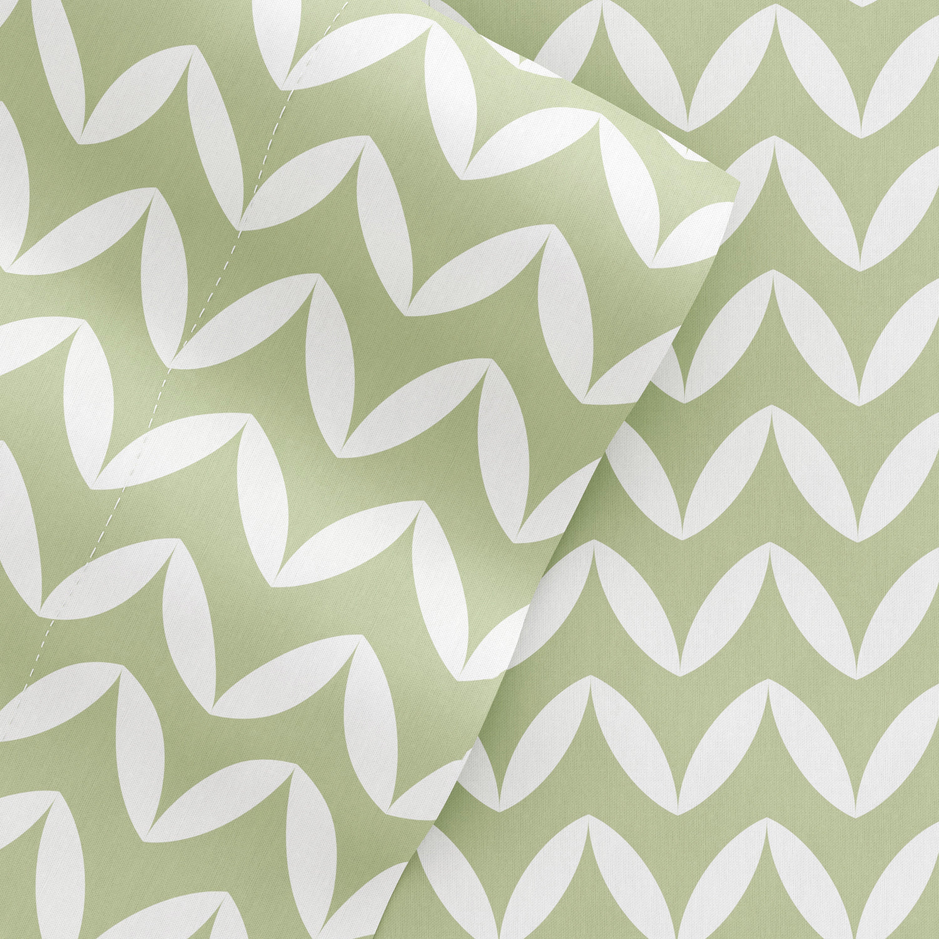 Puffed Chevron Pattern 4-Piece Sheet Set - Sale - Image 5